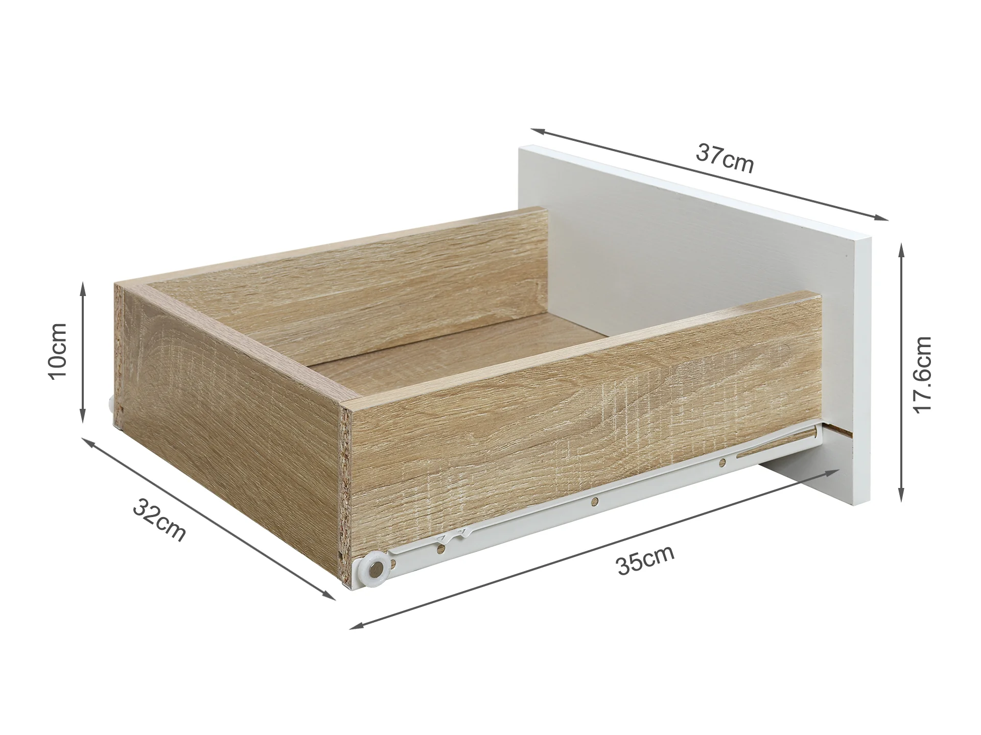 Taal 1.6m Entertainment Unit - Oak - Image 8
