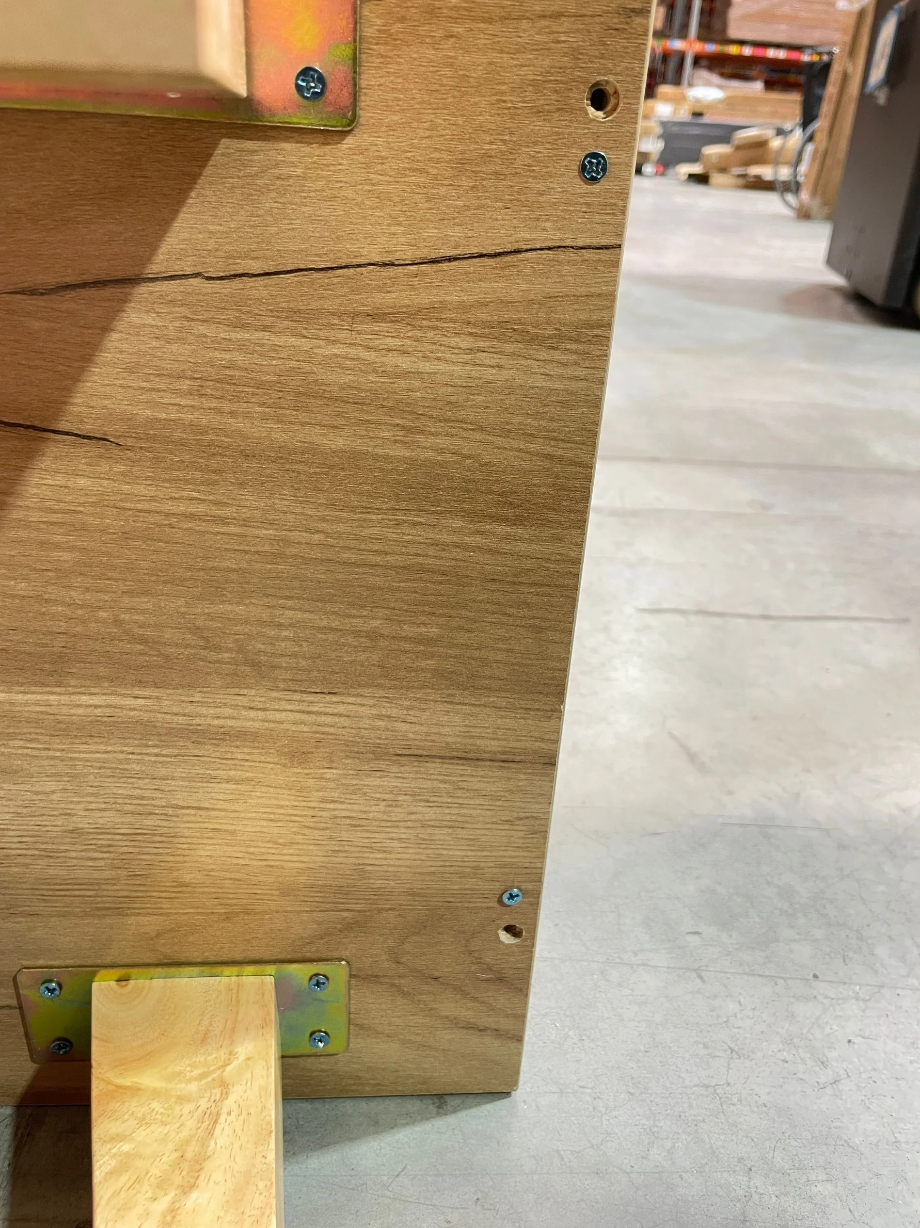 Tallboy with 6 Drawers - Oak + White - Image 6