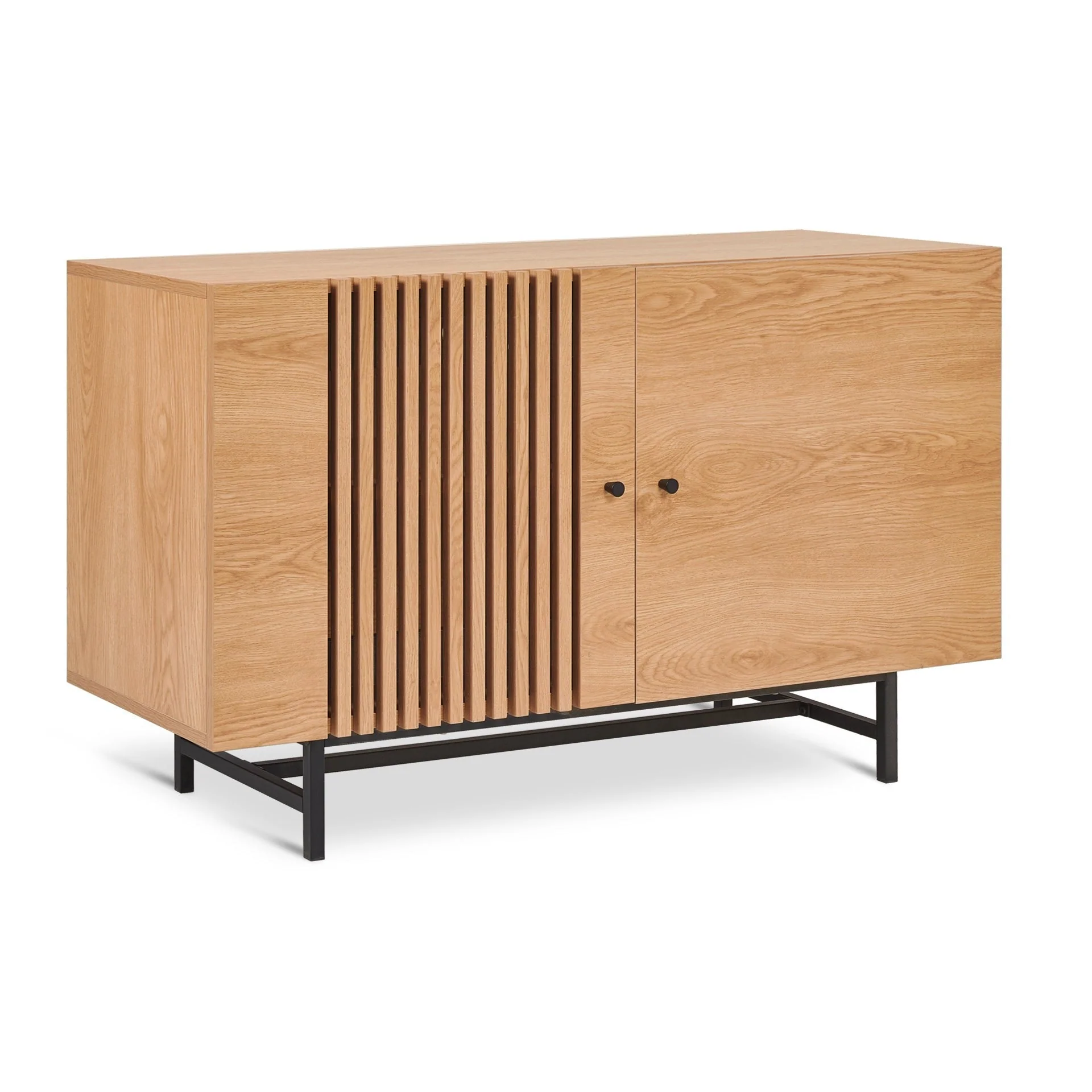Tarkine 1.2m Sideboard Buffet Table - Oak - Image 4