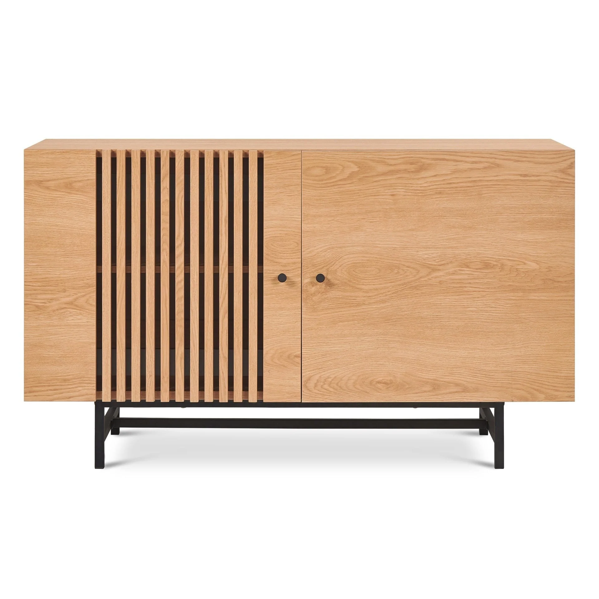 Tarkine 1.2m Sideboard Buffet Table - Oak - Image 5