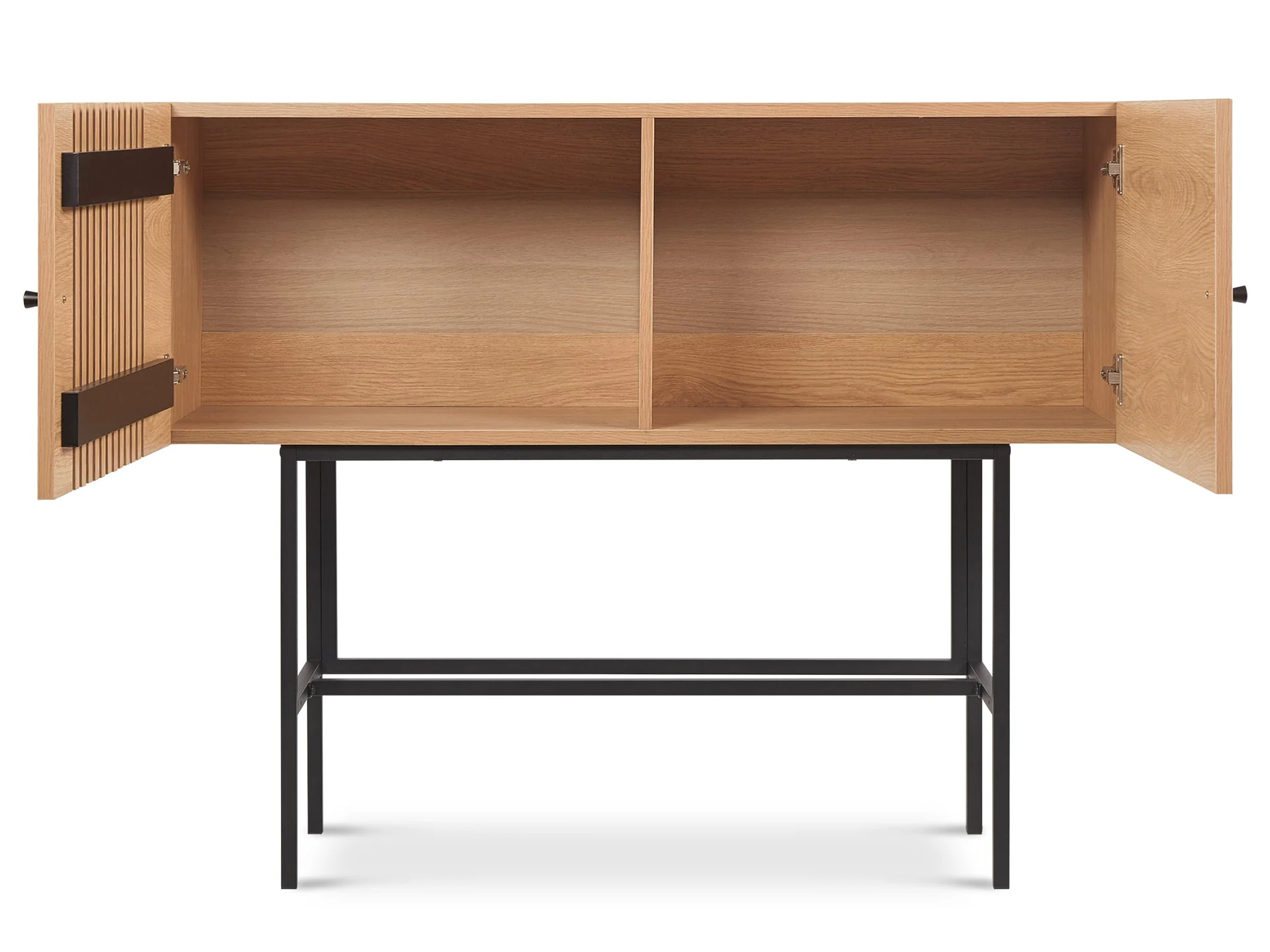 Tarkine 1.2m Wooden Buffet Sideboard - Oak - Image 6