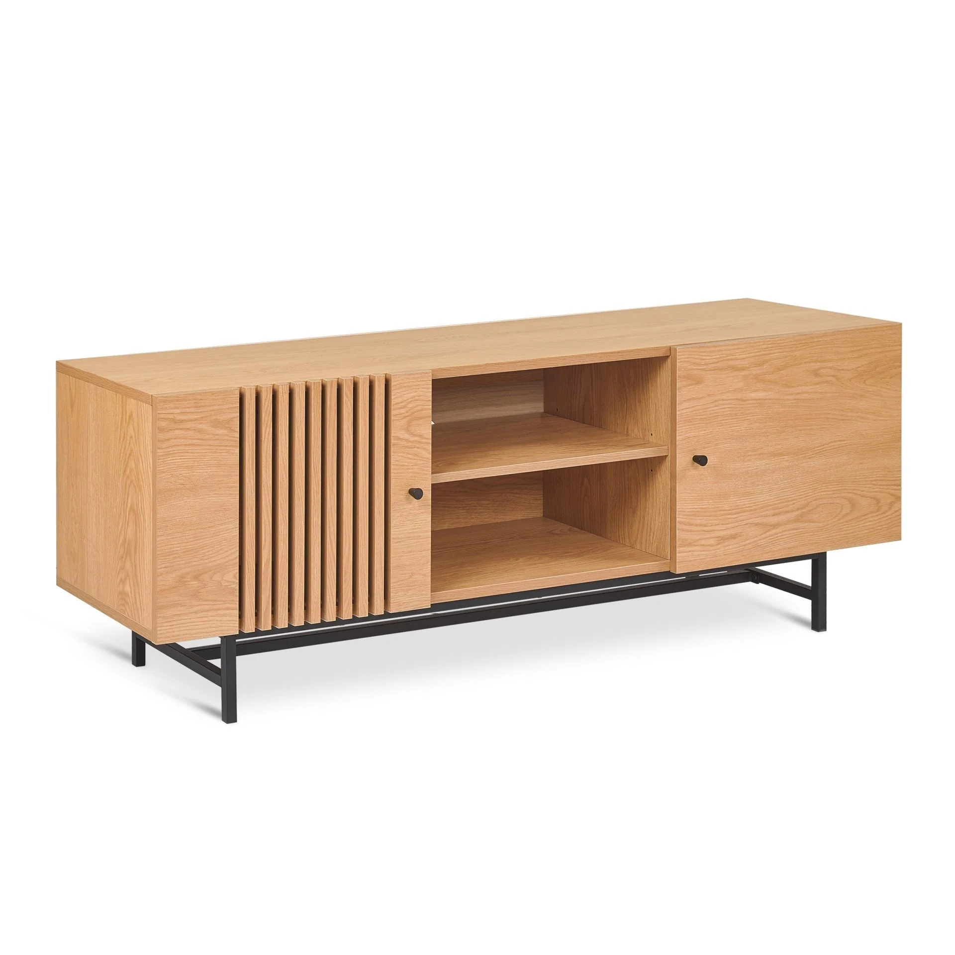 Tarkine 1.6m Entertainment Unit - Oak - Image 4