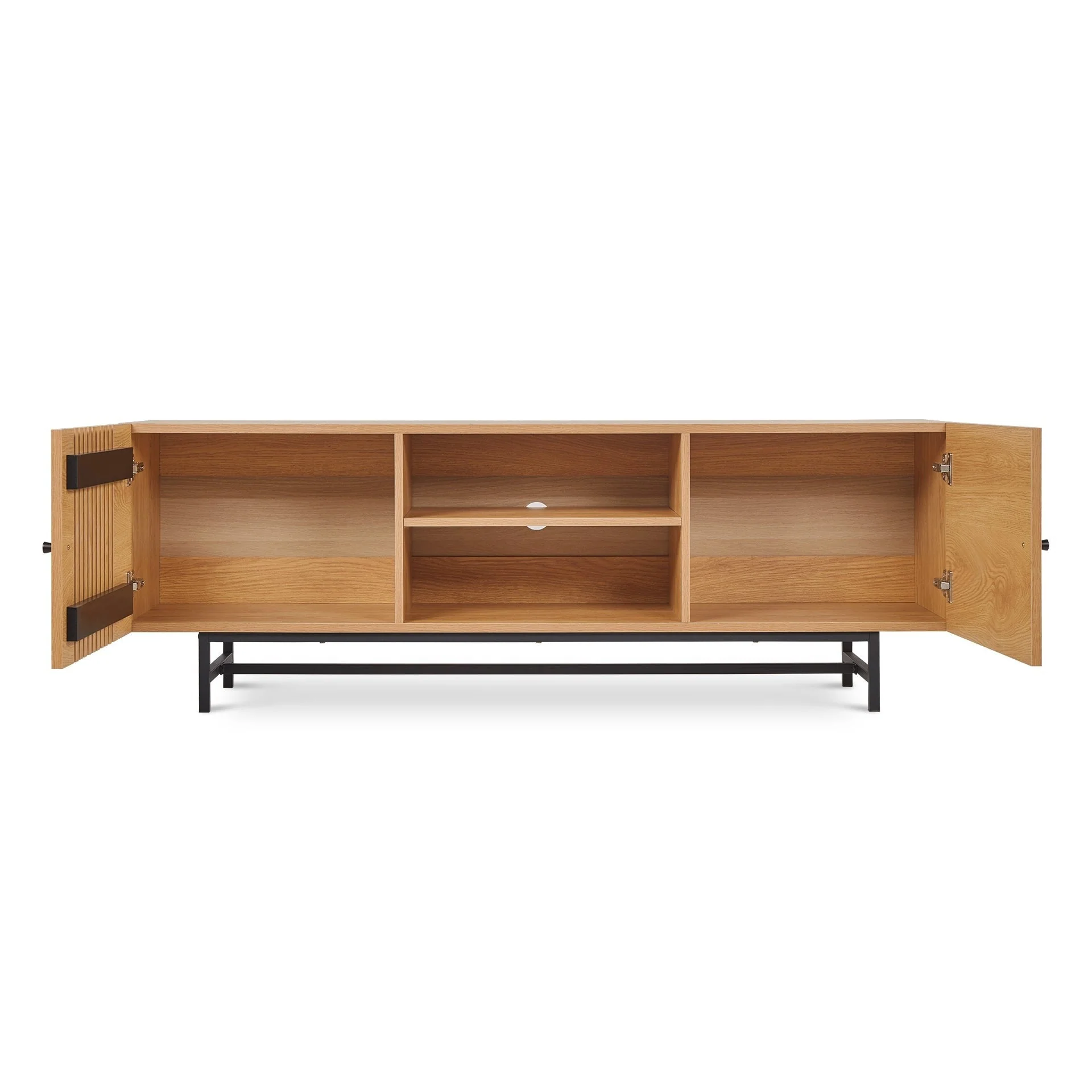Tarkine 1.6m Entertainment Unit - Oak - Image 5
