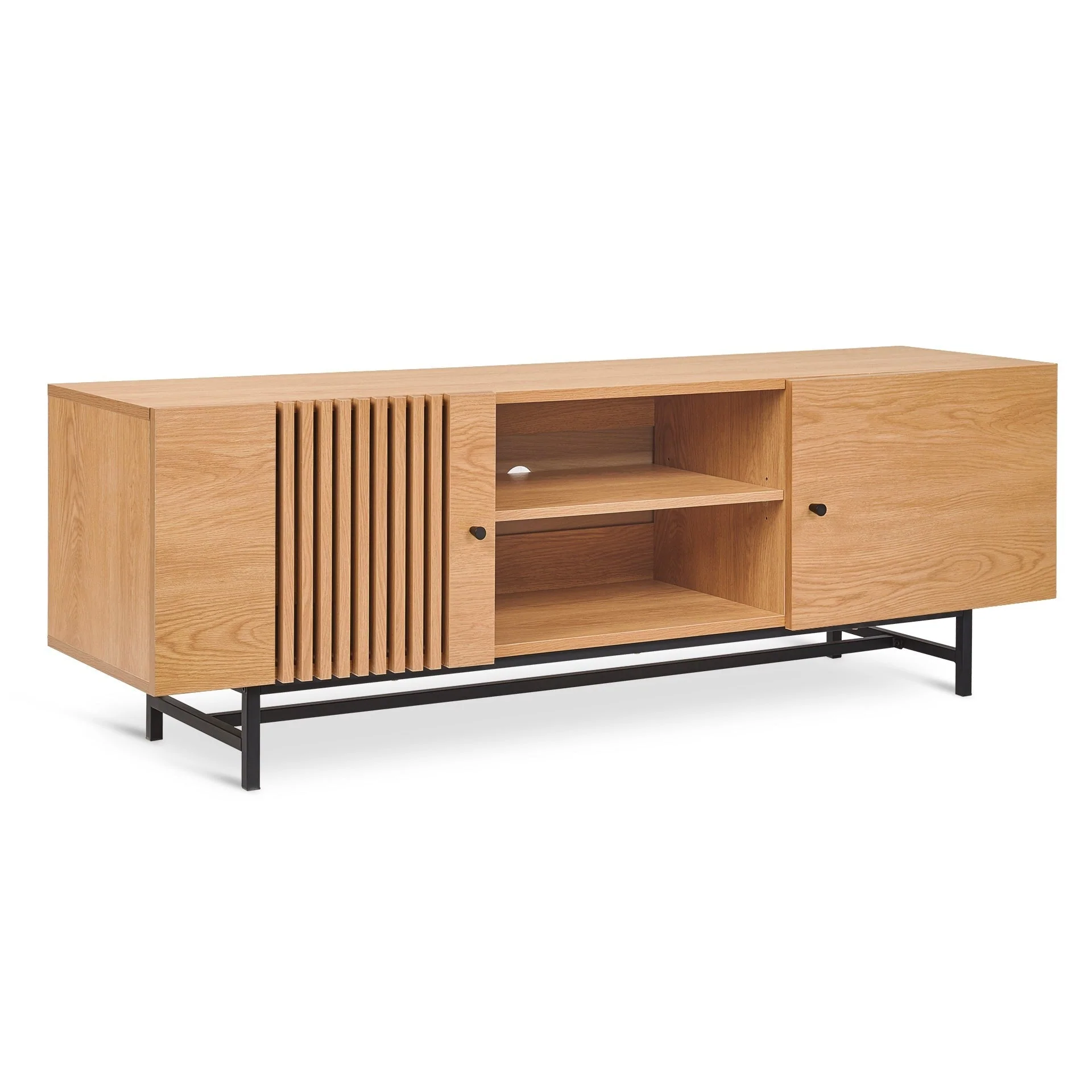 Tarkine 1.6m Entertainment Unit - Oak - Image 6