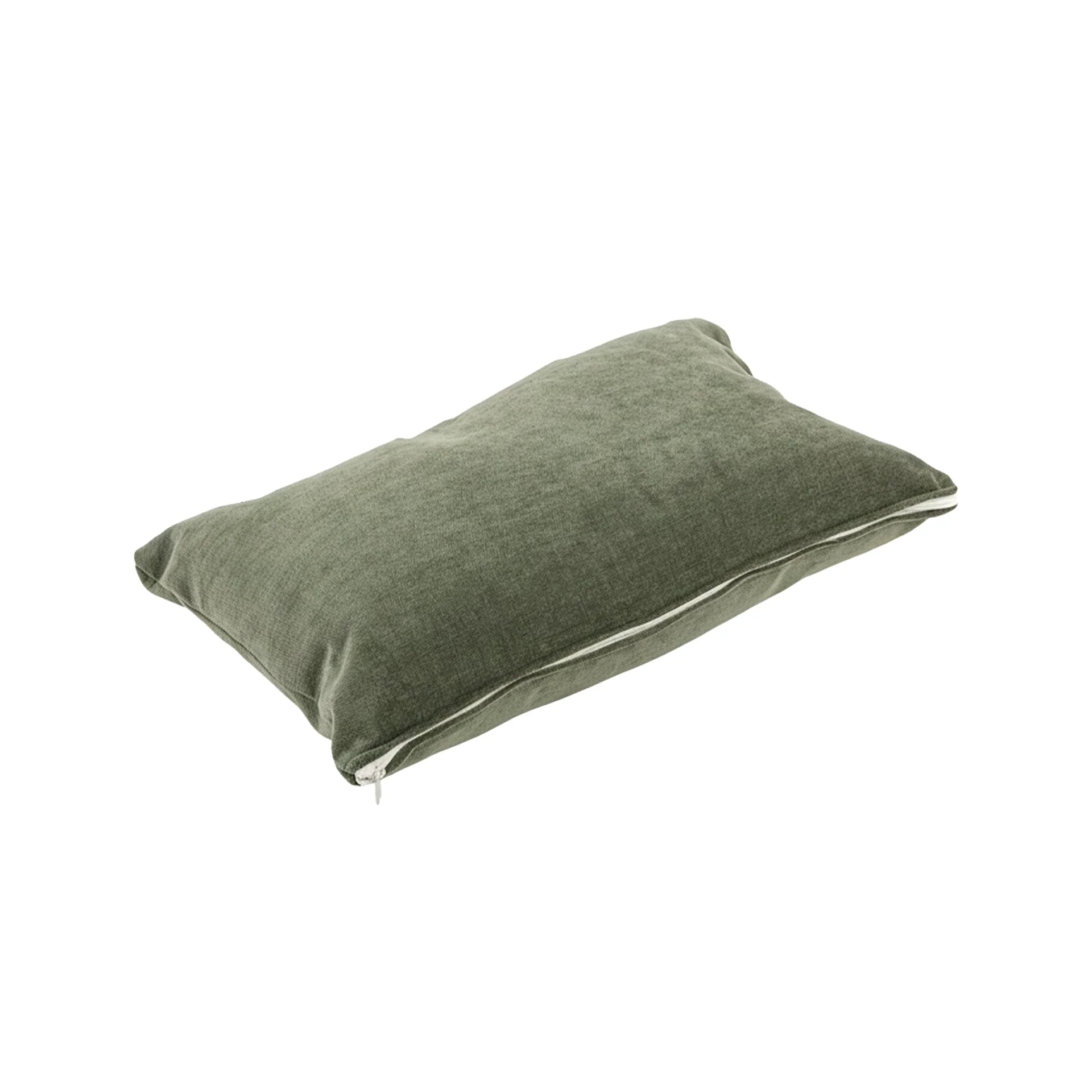 Taru Linen Armchair - Dark Green - Image 10