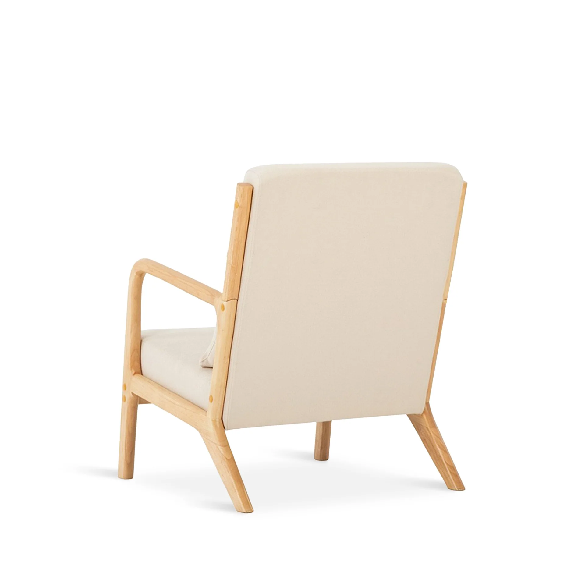 Taru Velvet Armchair - Beige - Image 11