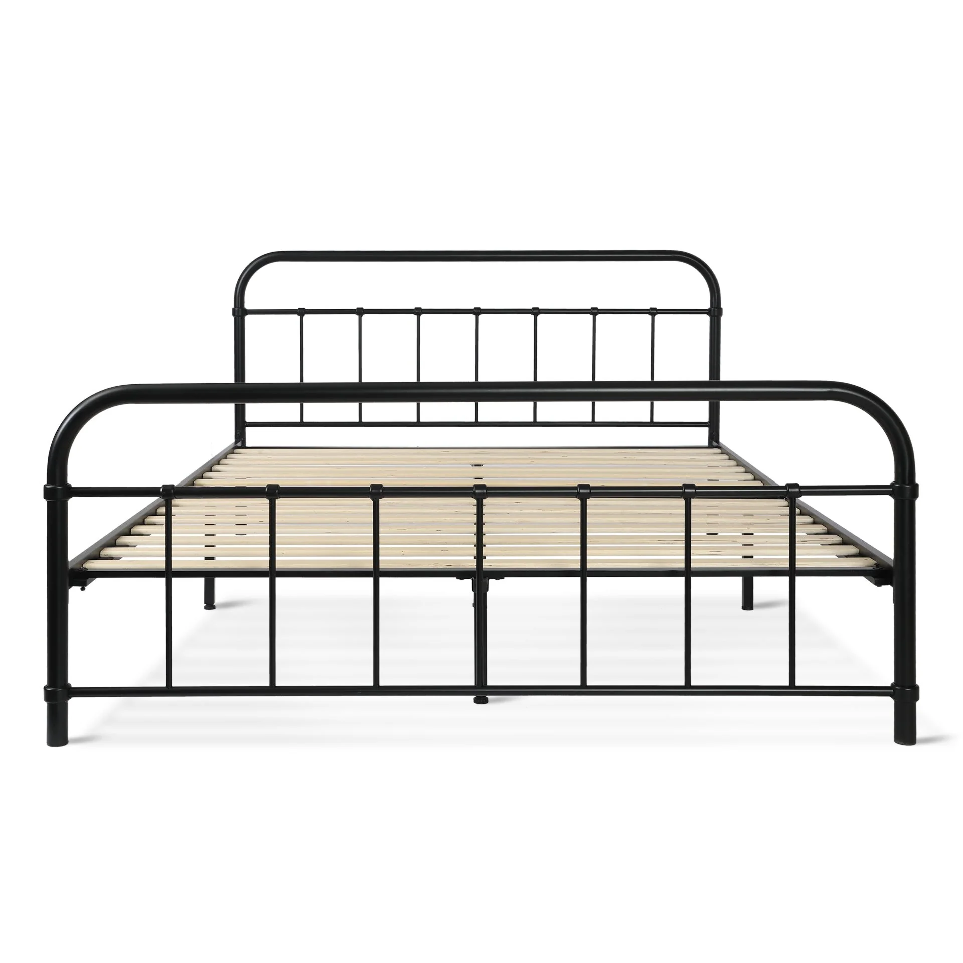 Taylor Queen Metal Bed Frame - Black - Image 5