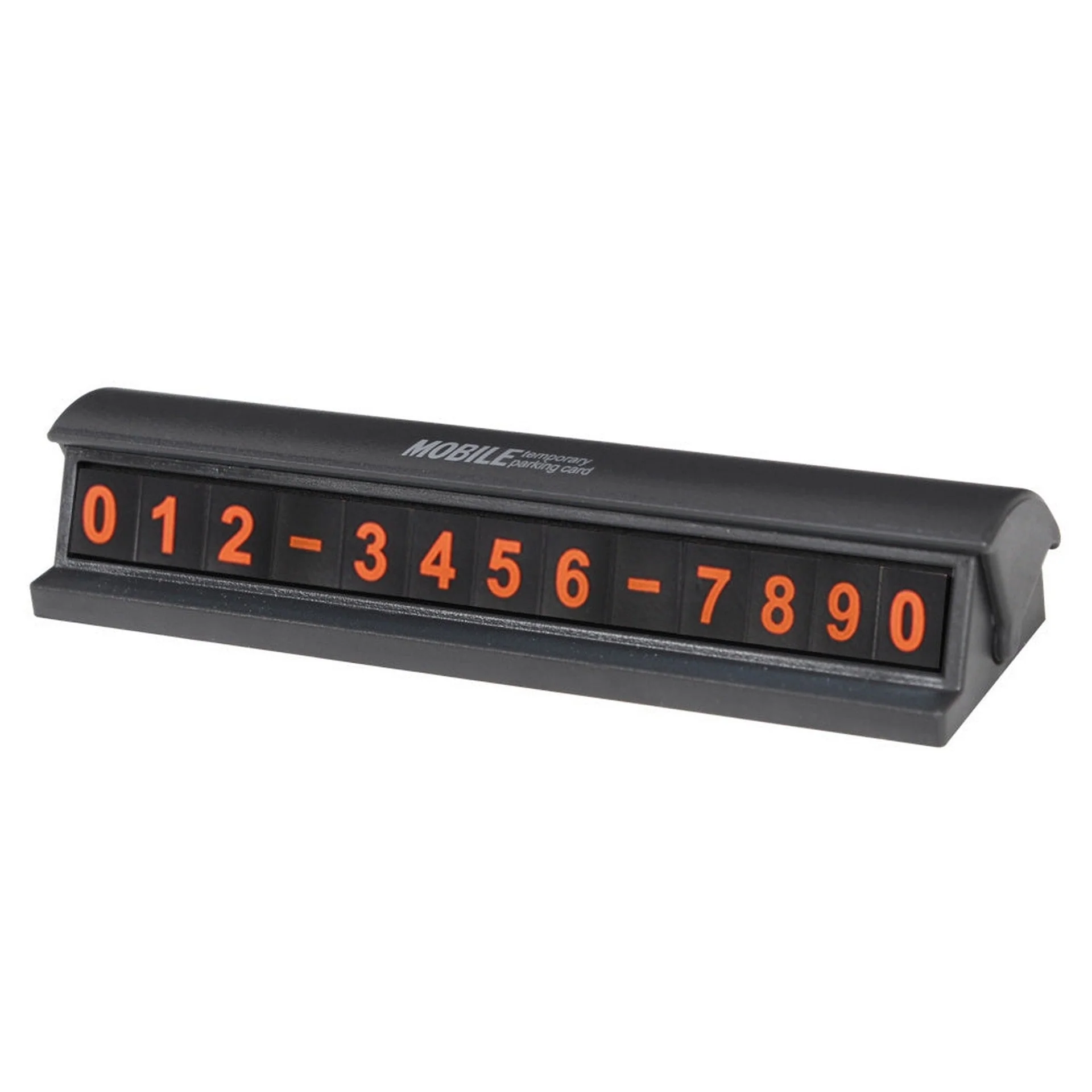 Temporary Parking Card Hidden Phone Number Card Plate - Image 3