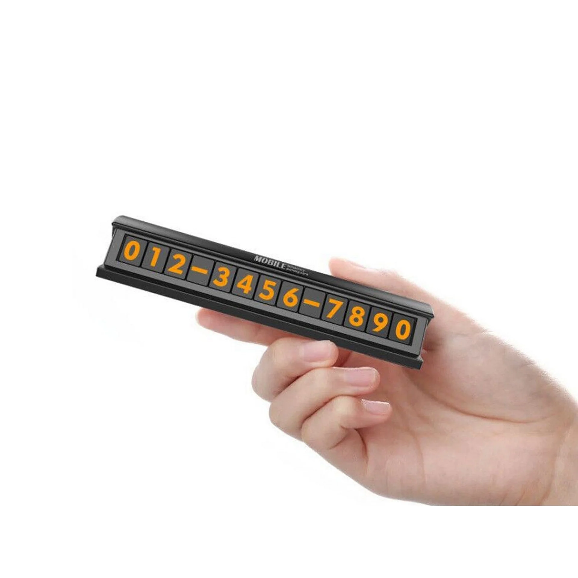 Temporary Parking Card Hidden Phone Number Card Plate - Image 7