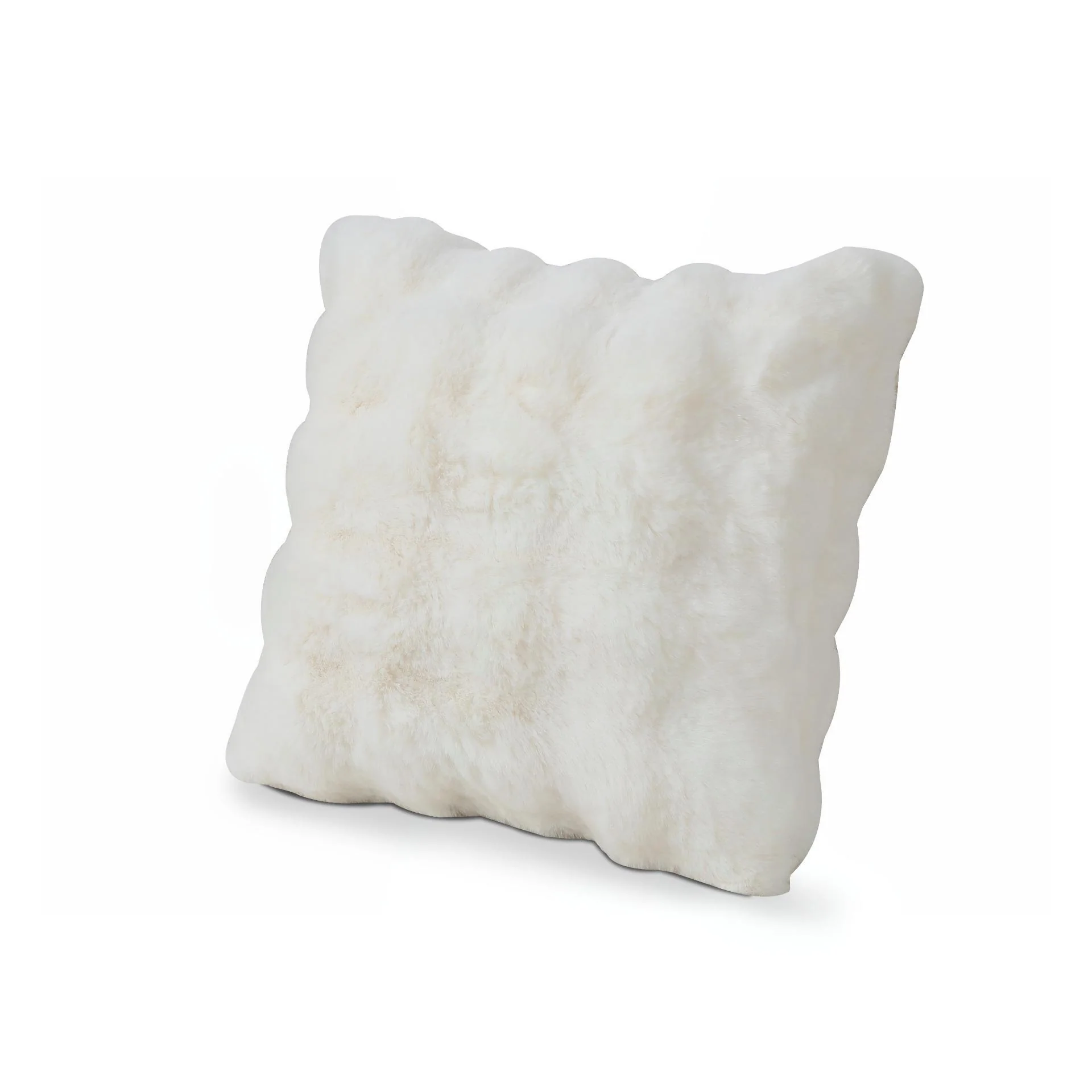 Texture Cushion White 45x45cm - Image 3