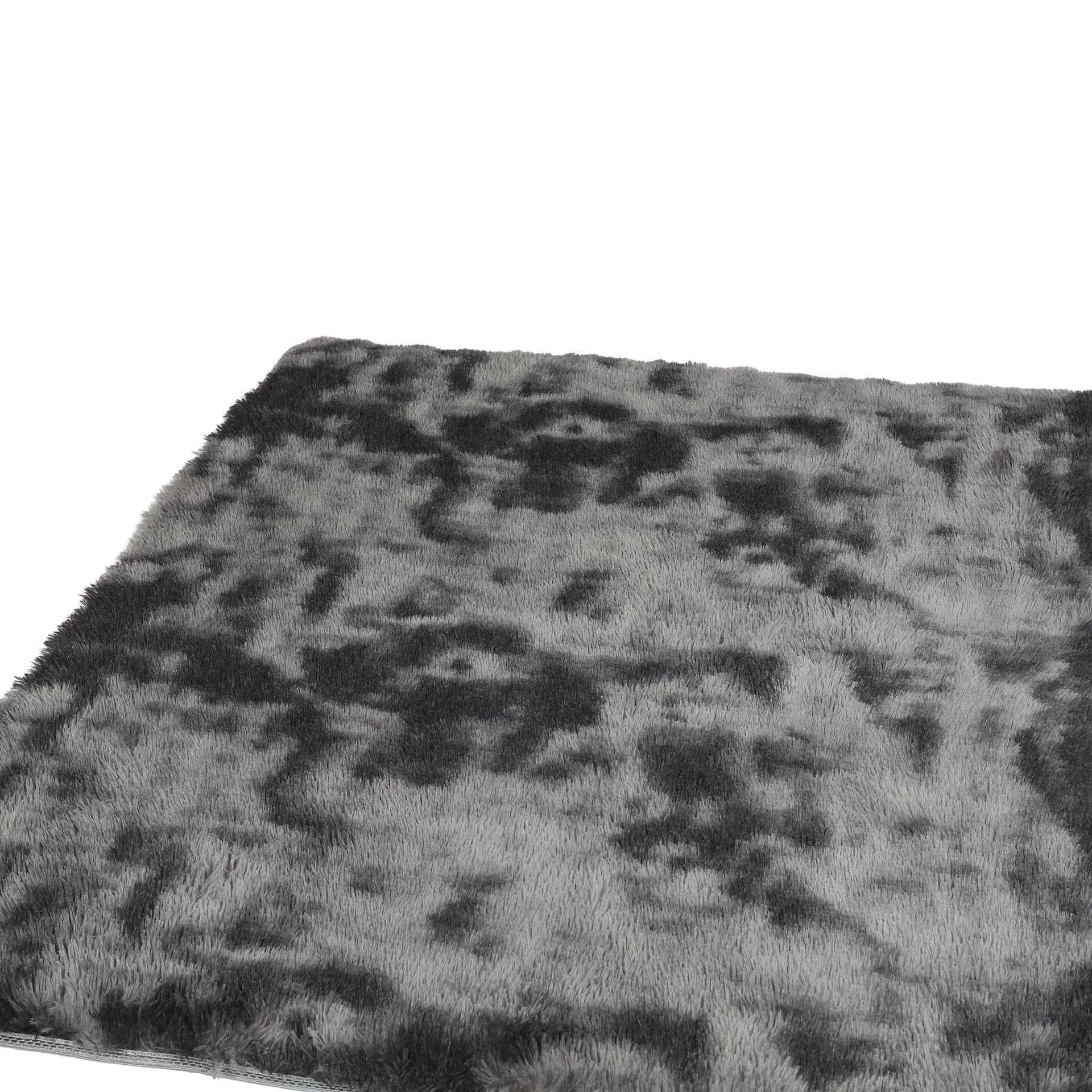 Thick Soft Shaggy Rug Dark Grey 140x200cm - Image 3