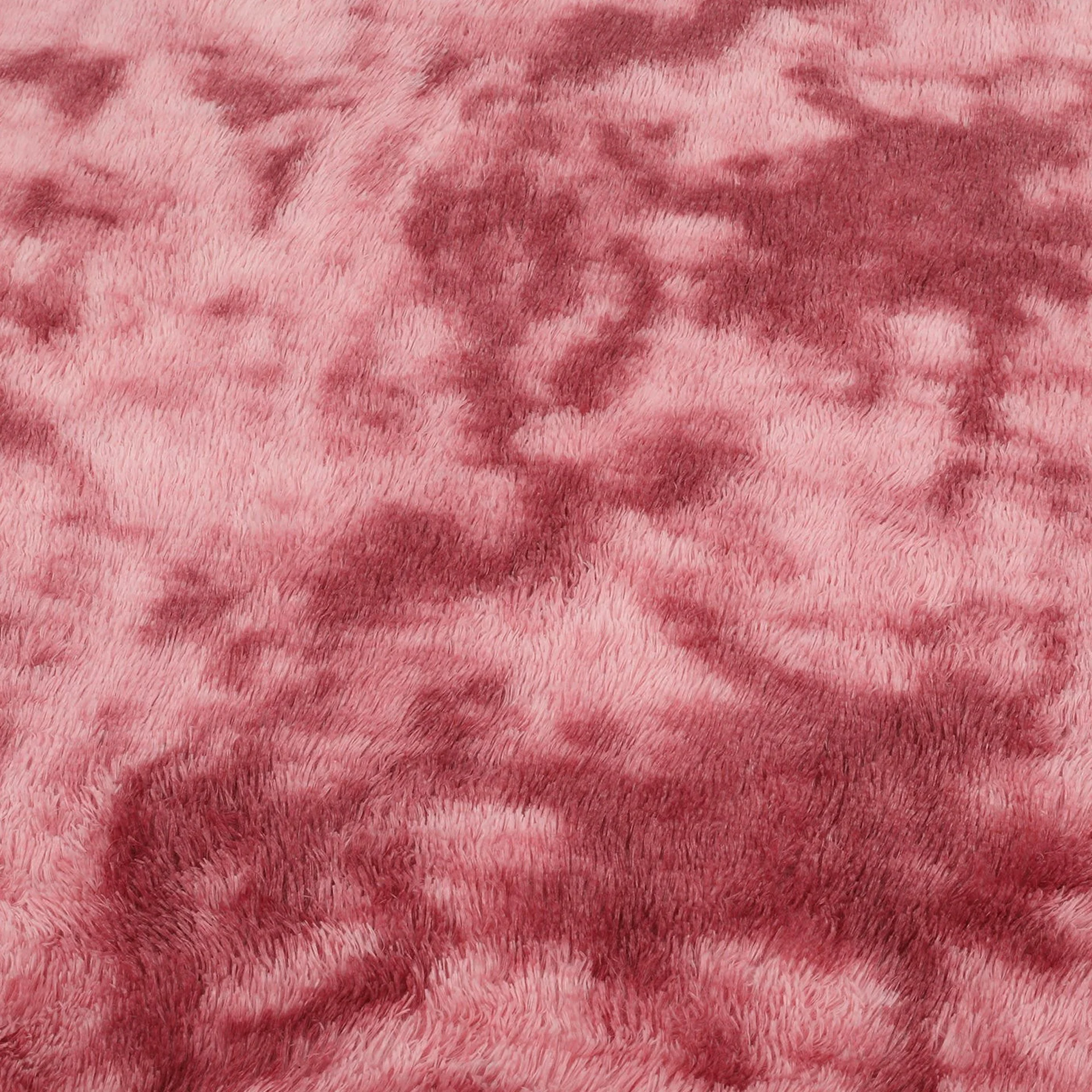 Thick Soft Shaggy Rug Pink 120x160cm - Image 5
