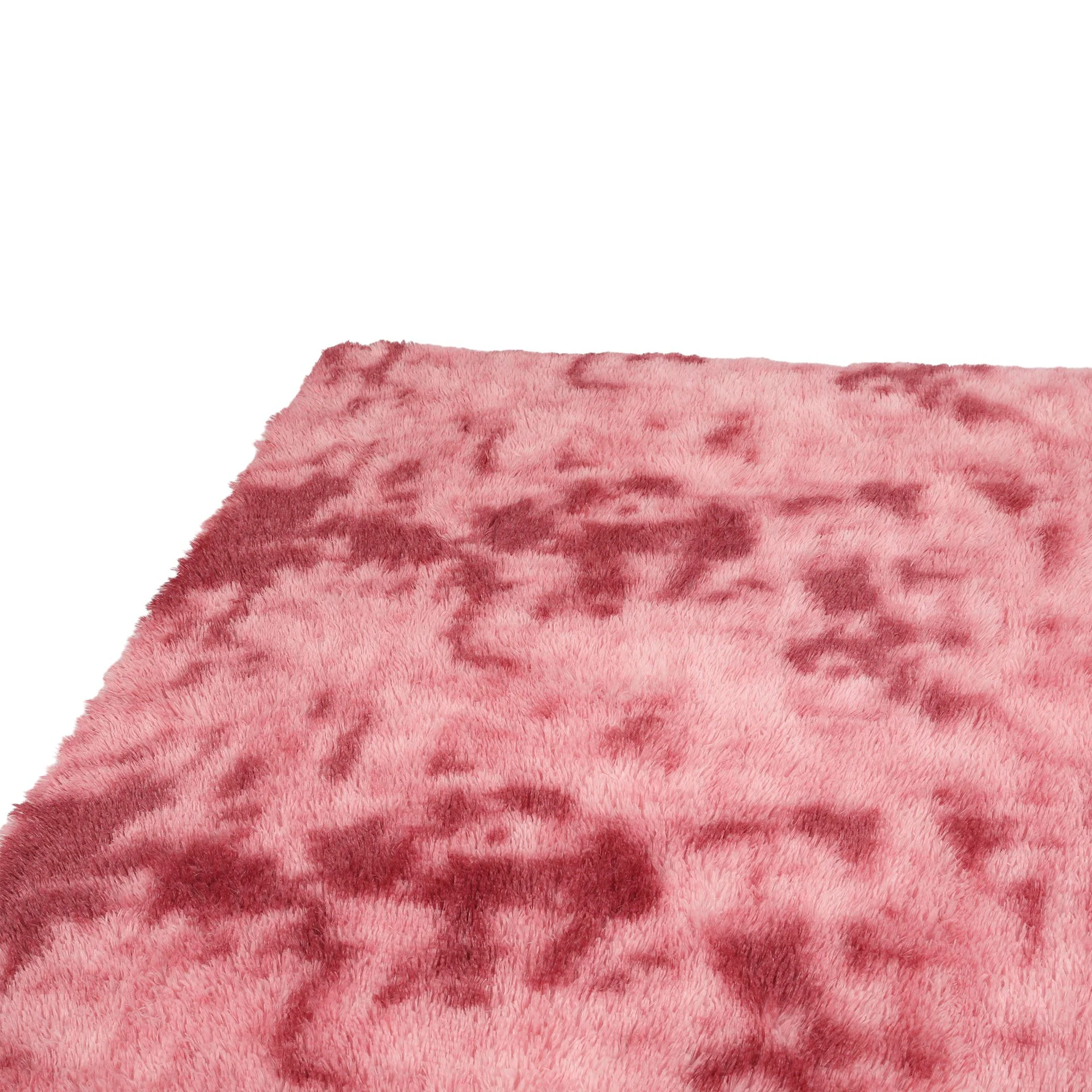 Thick Soft Shaggy Rug Pink 140x200cm - Image 4