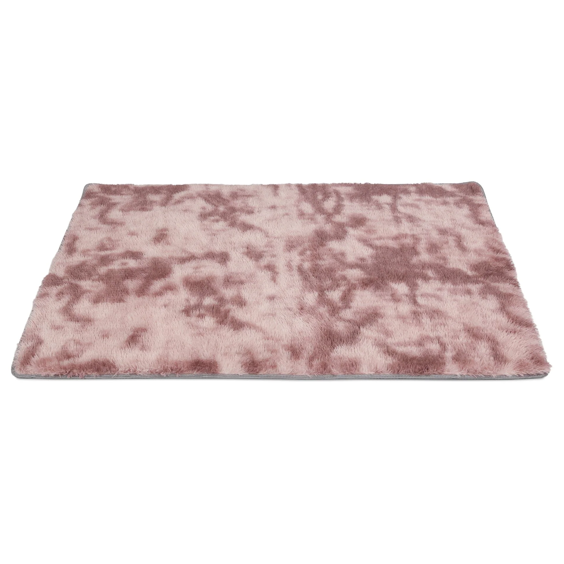 Thick Soft Shaggy Rug Purple 120x160cm - Image 2