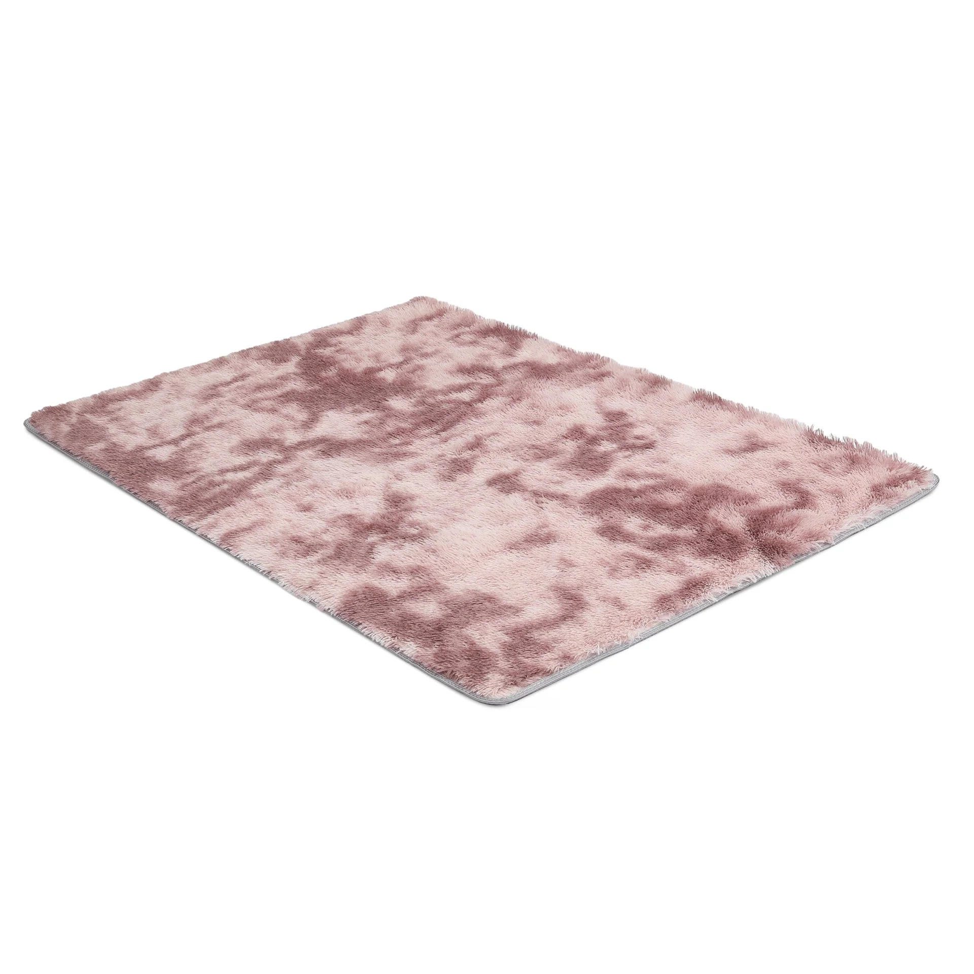 Thick Soft Shaggy Rug Purple 120x160cm - Image 3