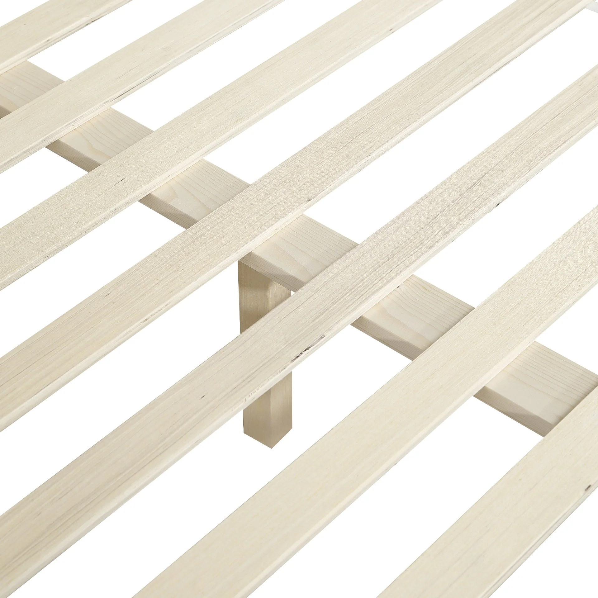 Tolmount Double Wooden Bed Frame - Light Oak - Image 10