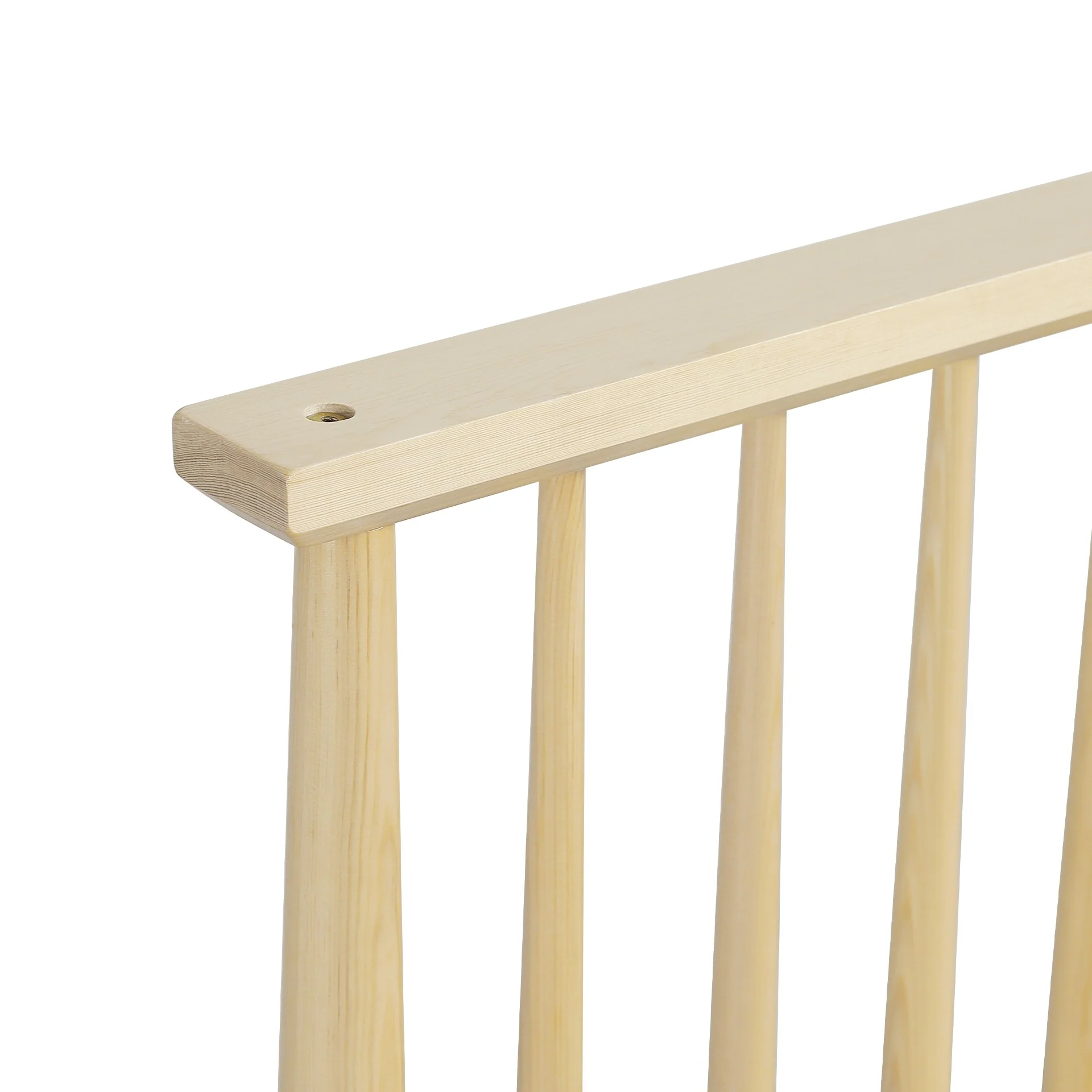 Tolmount Double Wooden Bed Frame - Light Oak - Image 13