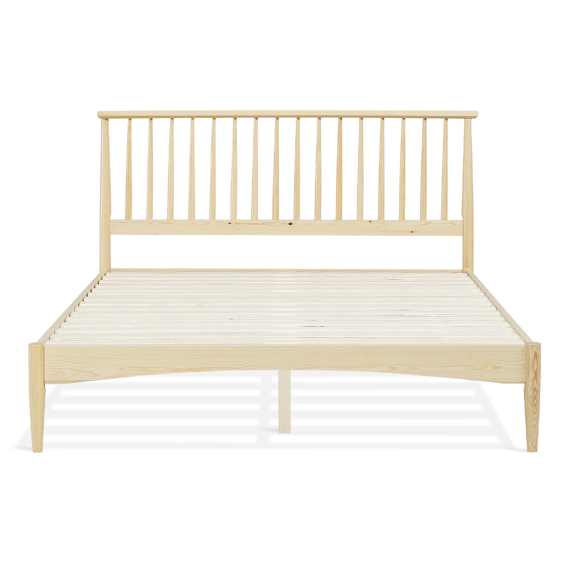 Tolmount Double Wooden Bed Frame - Light Oak - Image 8