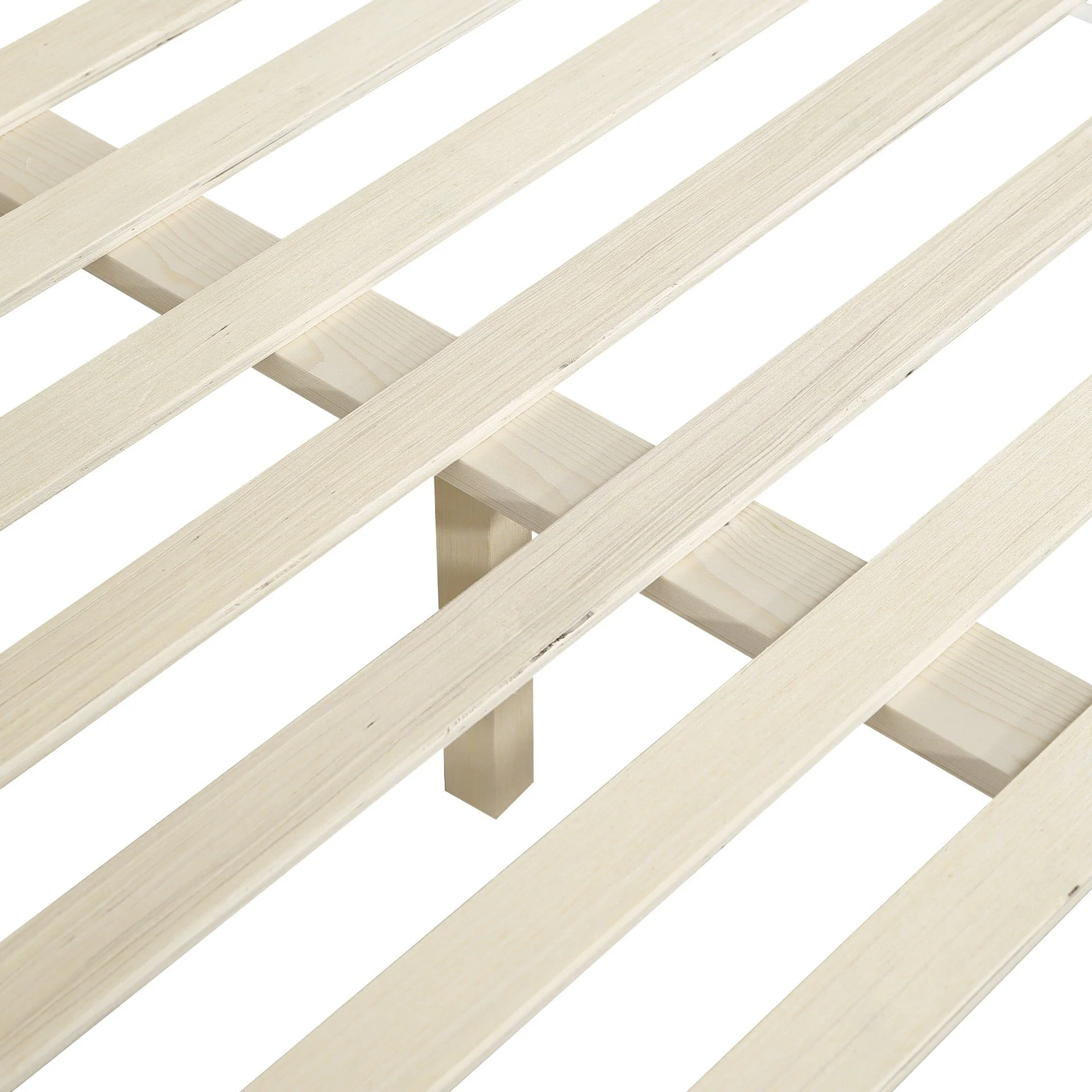 Tolmount Queen Wooden Bed Frame - Light Oak - Image 7