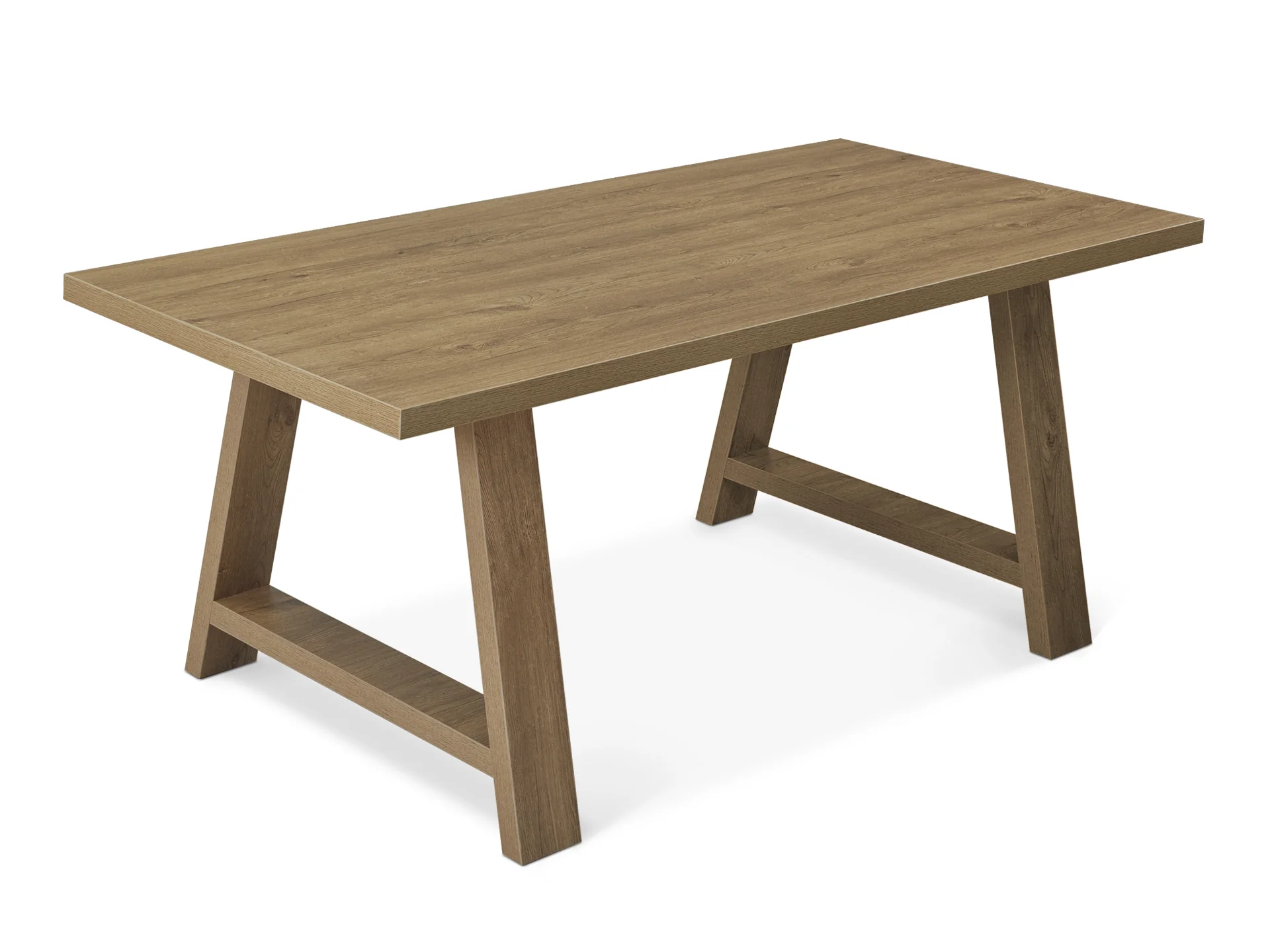 Tommie Dining Table Rectangle 180 x 85.5cm - Oak - Image 6