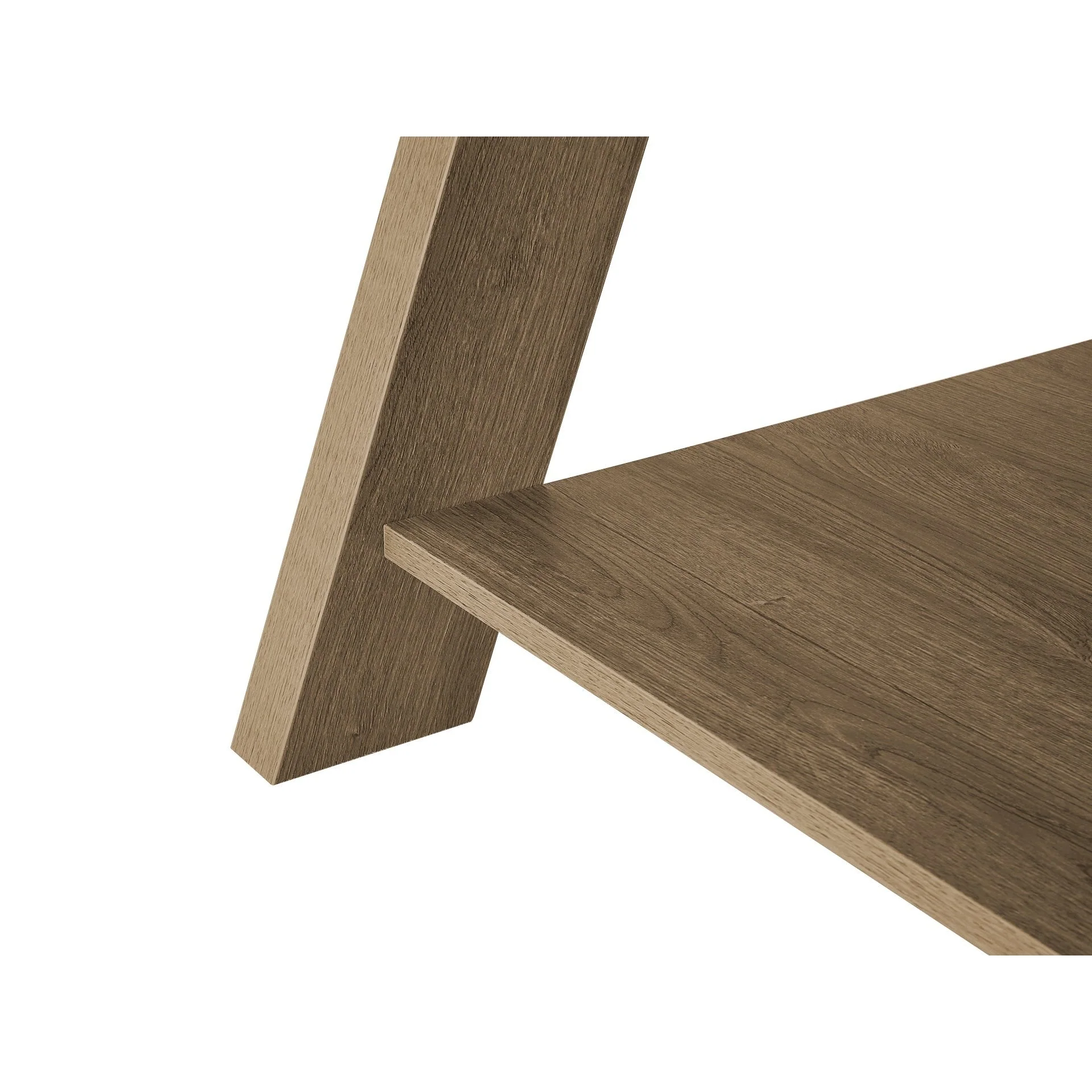 Tommie Rectangular Coffee Table - Cement + Oak - Image 12