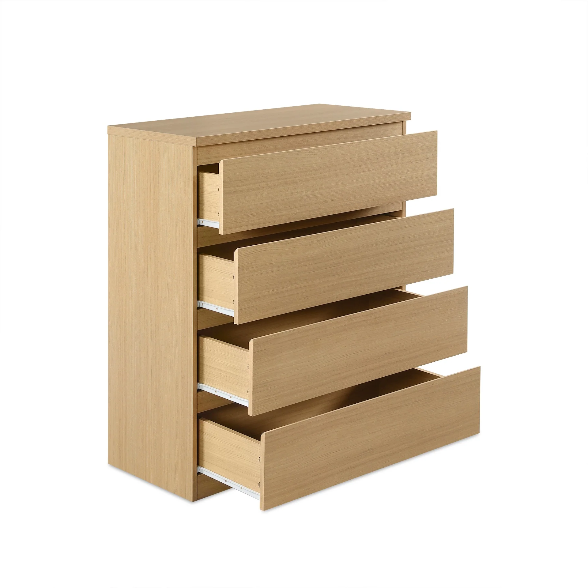 Tongass 4 Drawer Tallboy - Oak - Image 7