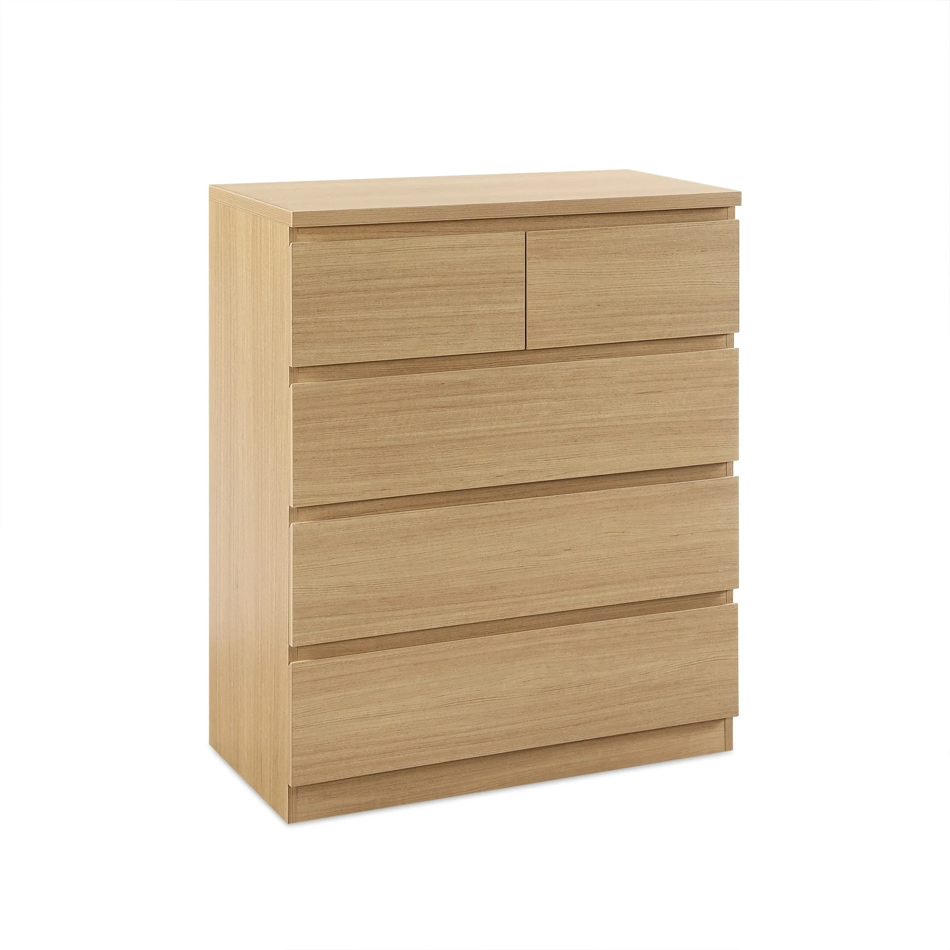 Tongass 5 Drawer Tallboy - Oak - Image 5