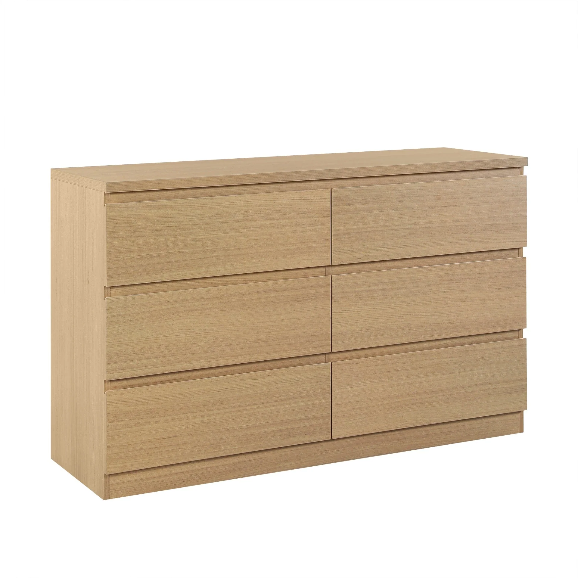 Tongass 6 Drawer Lowboy - Oak - Image 5