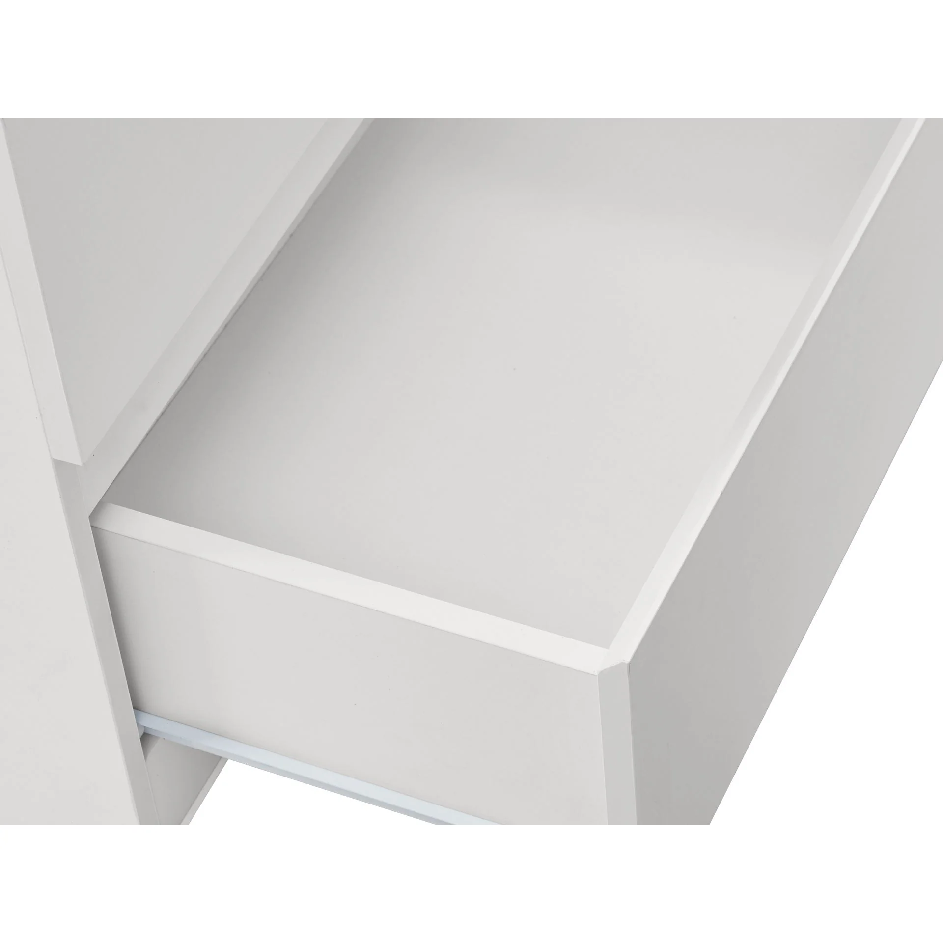 Tongass Wooden Low Boy 6 Drawers - White - Image 9