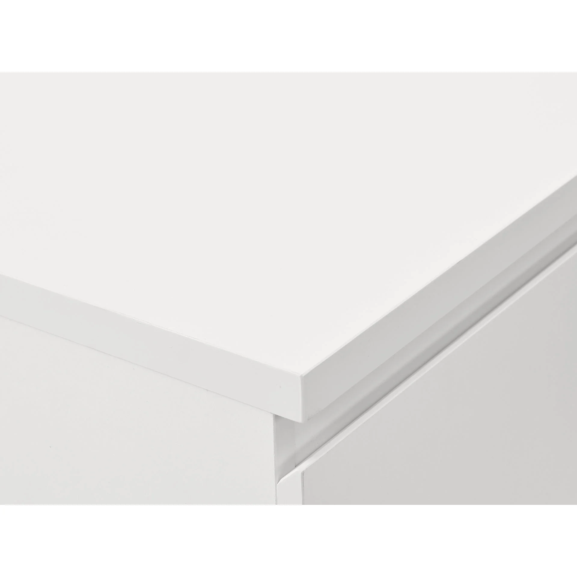 Tongass Wooden Tallboy 4 Drawers - White - Image 10