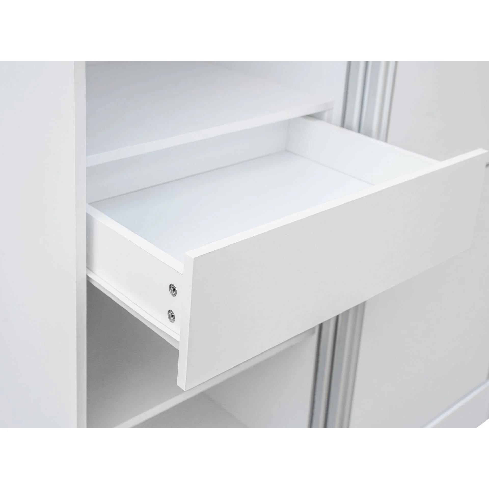 Tonto 120cm Wardrobe With Sliding Doors - White - Image 12