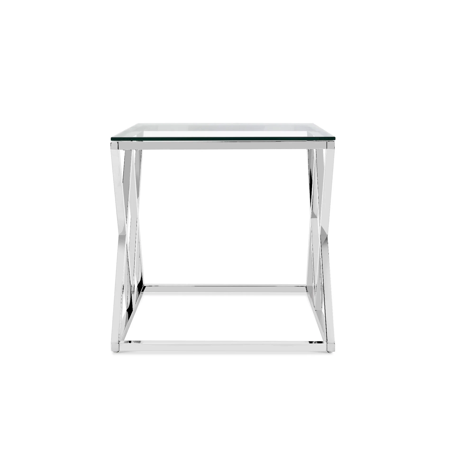 Tony Tempered Glass Square Coffee Table - Image 7
