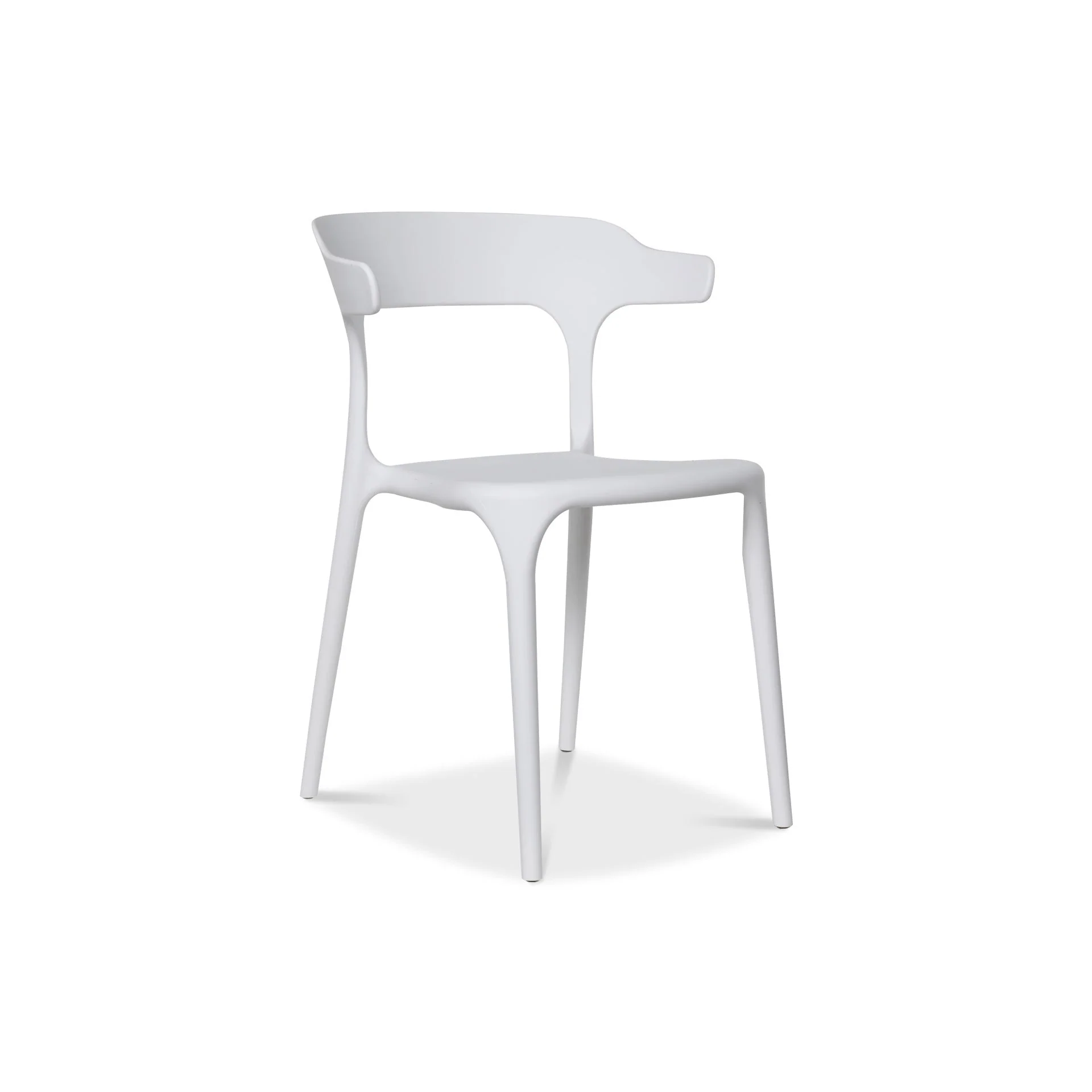 Tor Dining Chair - Set of 4 - White - Image 10