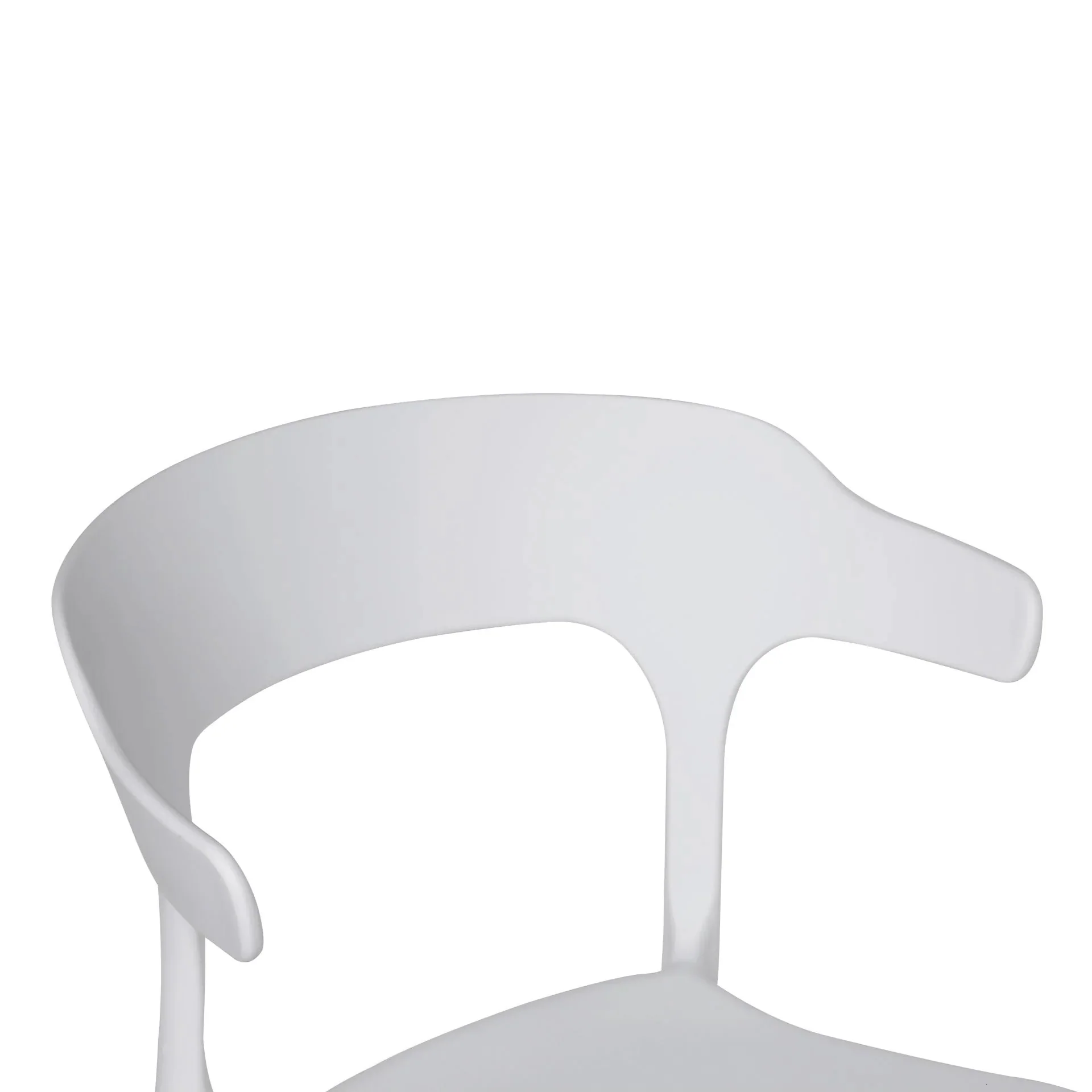 Tor Dining Chair - Set of 4 - White - Image 12