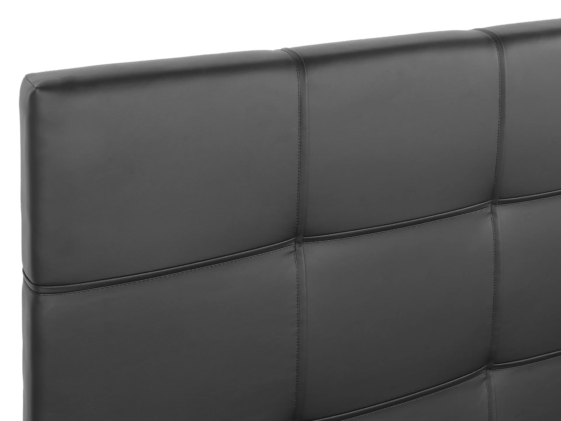 Torbert Queen PU Gas Lift Storage Bed Frame - Black - Image 6