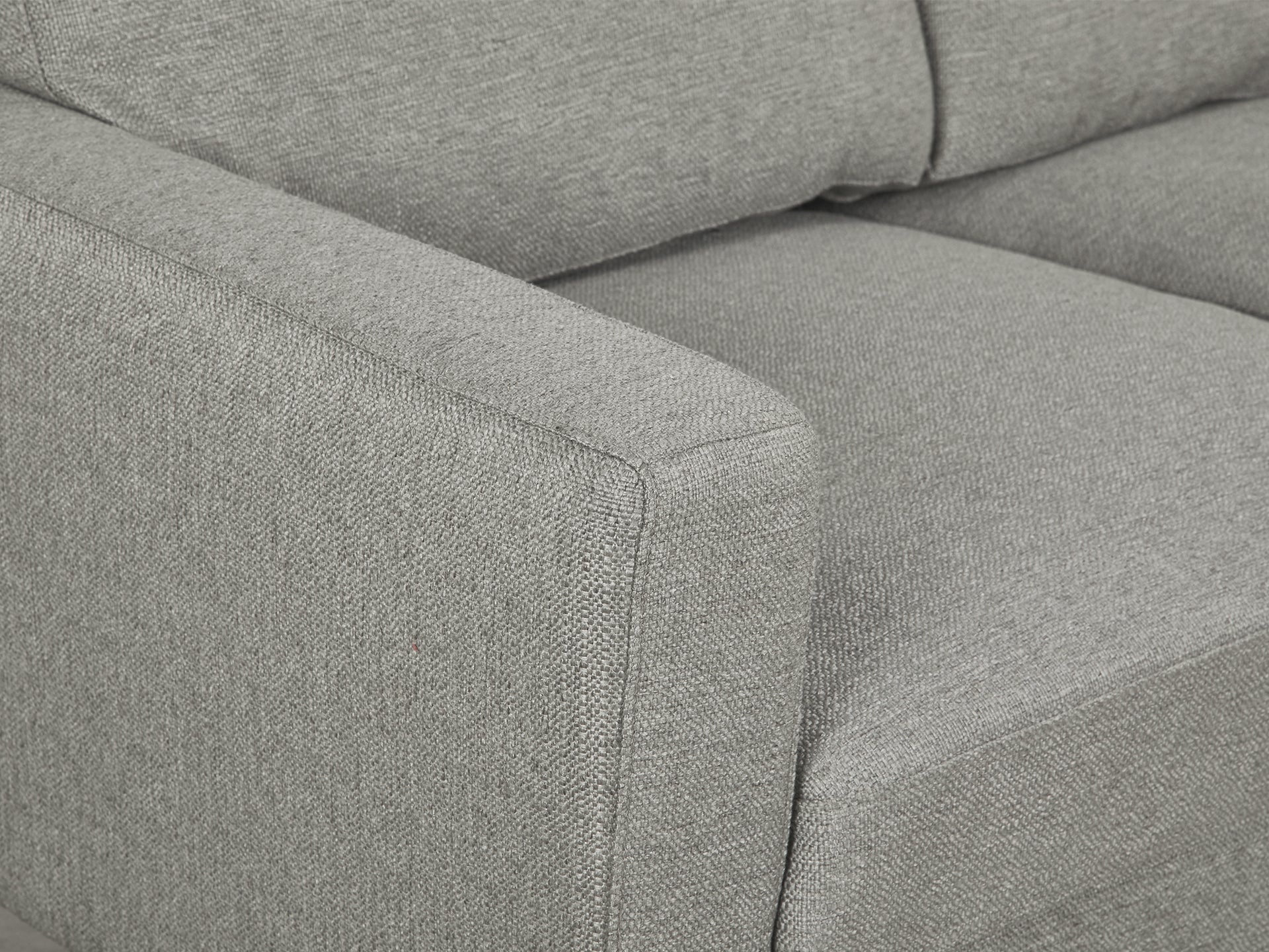Toronto 2 Seater Sofa - Light Grey - Image 5