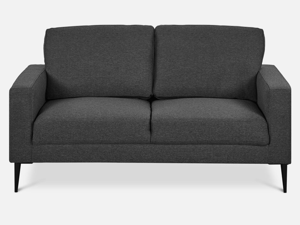 Toronto 3 Piece Sofa Set - Dark Grey - Image 5