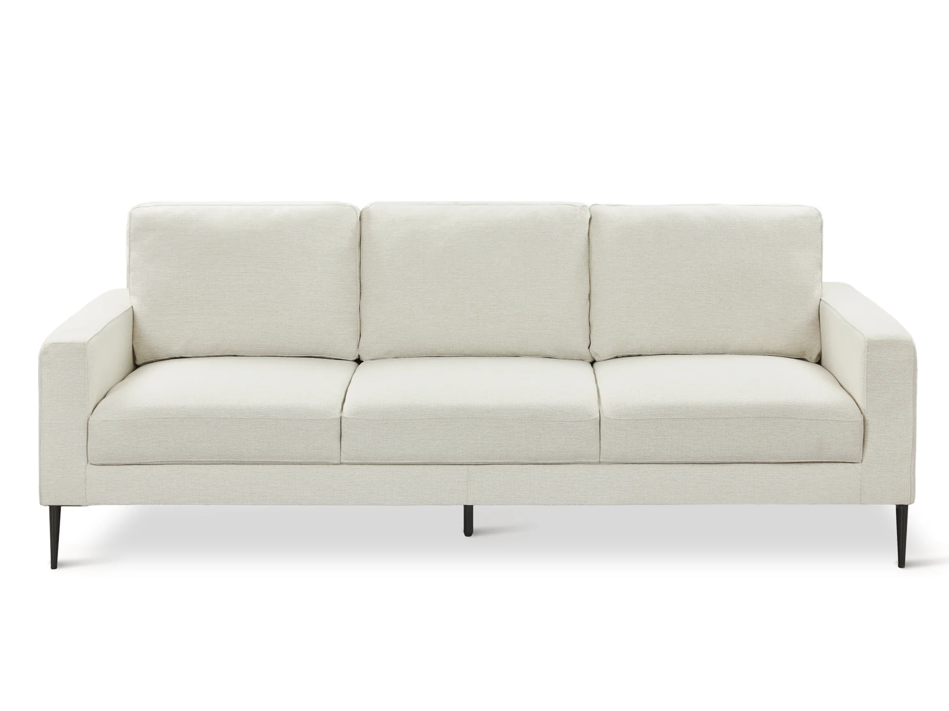 Toronto 3 Seater Sofa - Beige - Image 3