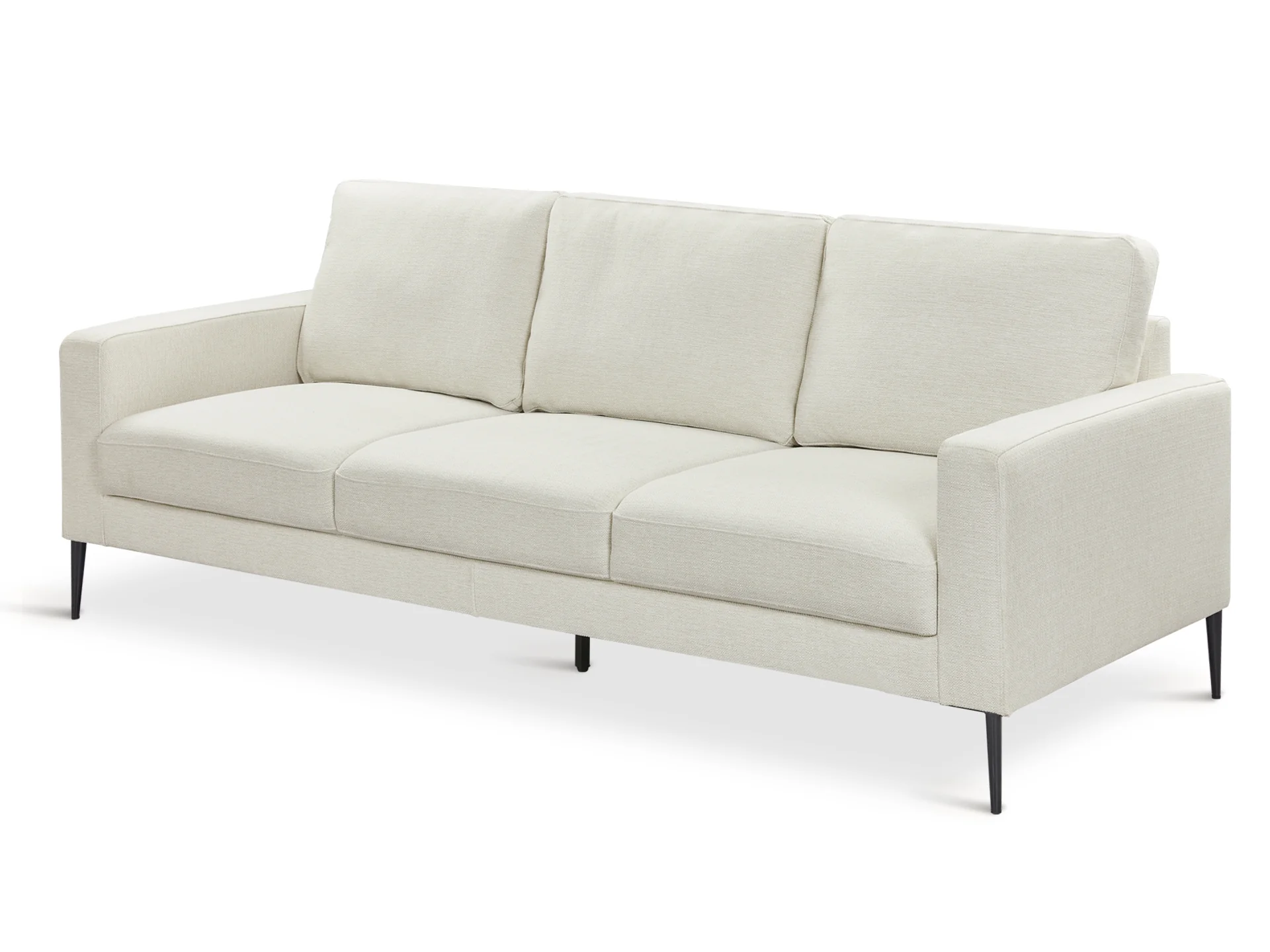 Toronto 3 Seater Sofa - Beige - Image 4