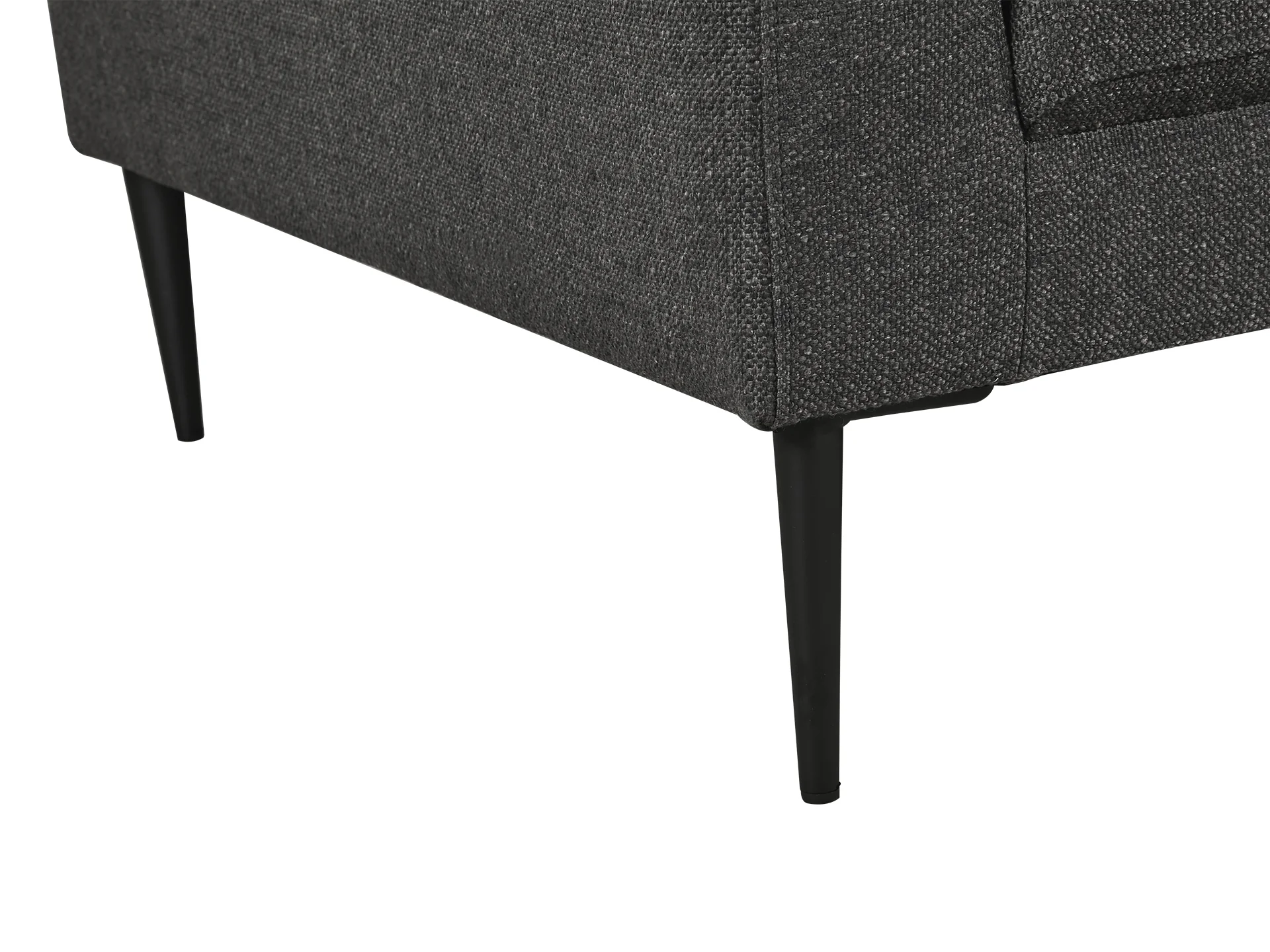 Toronto Occasional Fabric Chair - Dark Grey - Image 7