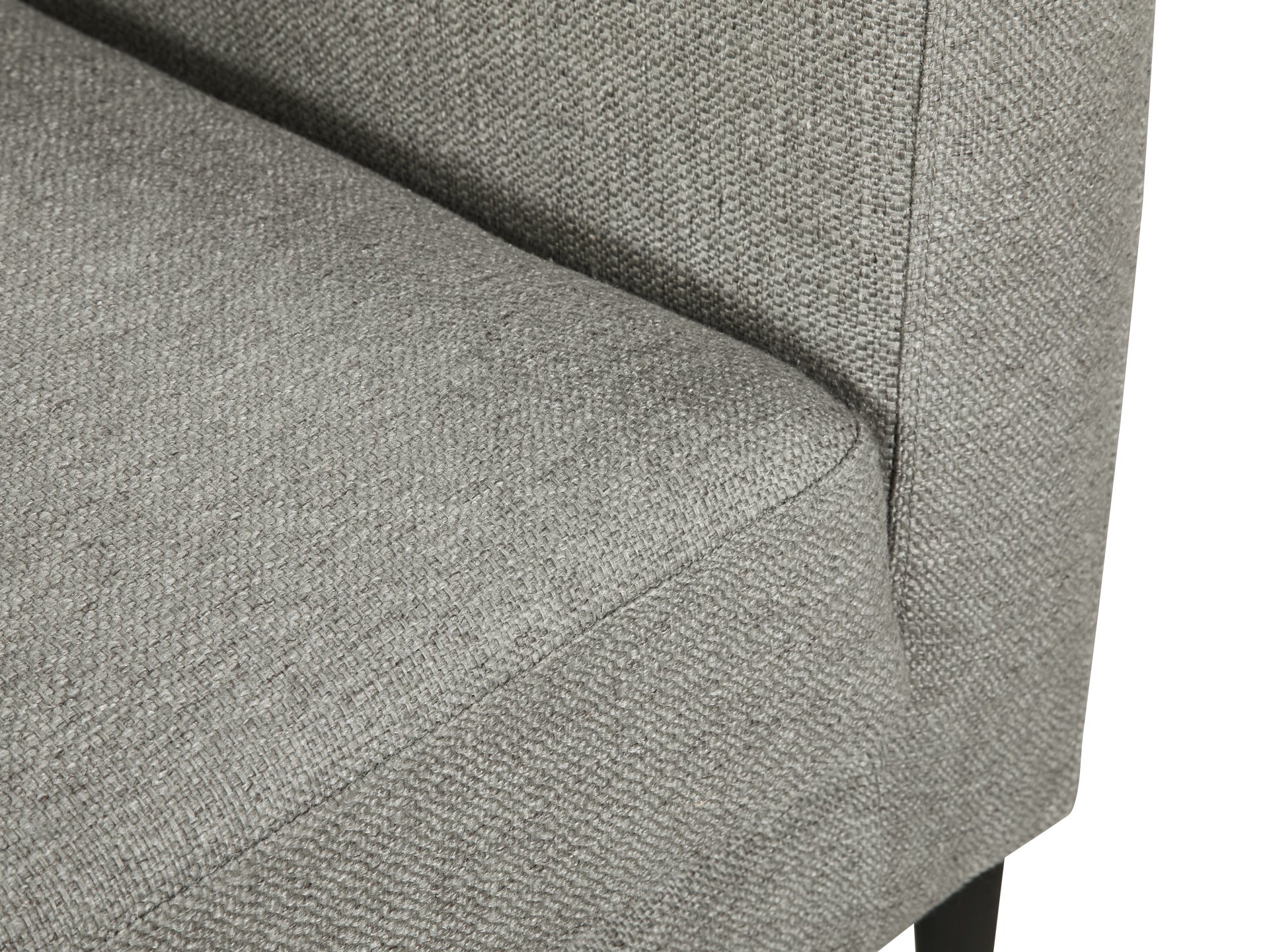 Toronto Occasional Fabric Chair - Light Grey - Image 5