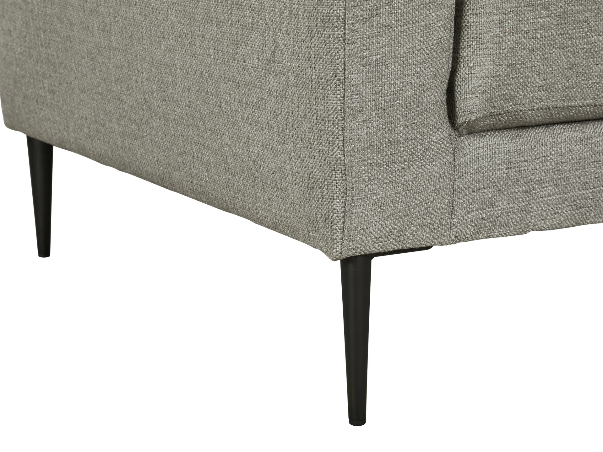 Toronto Occasional Fabric Chair - Light Grey - Image 6