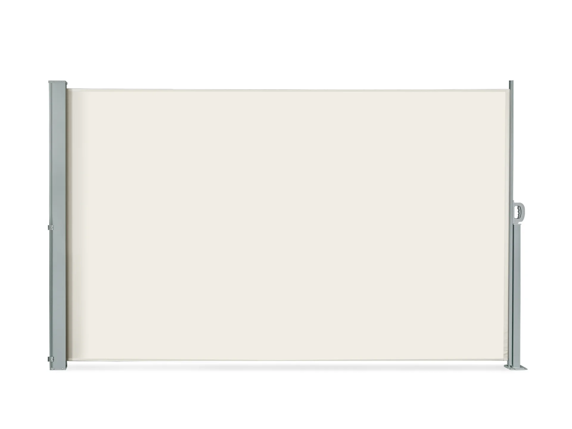 Toughout 1.6m x 3m Retractable Side Awning Screen Shade - Beige