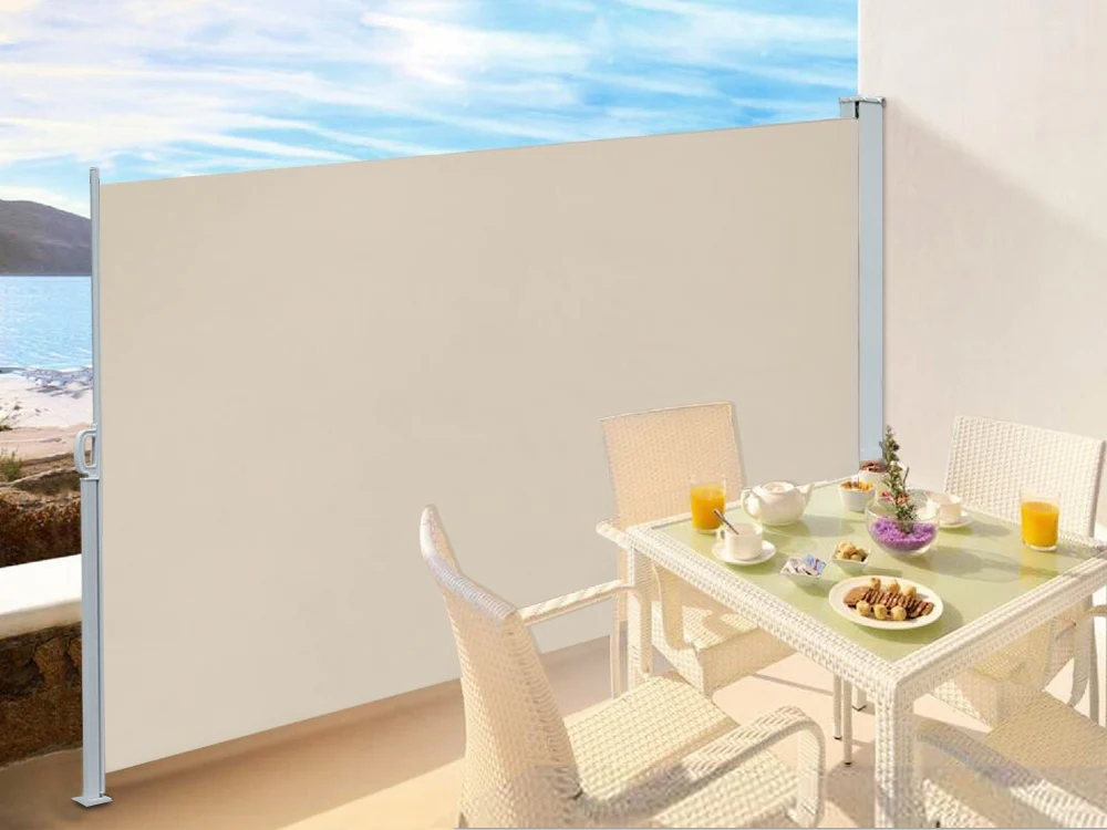 Toughout 1.8m x 3m Retractable Side Awning Screen Shade - Image 4