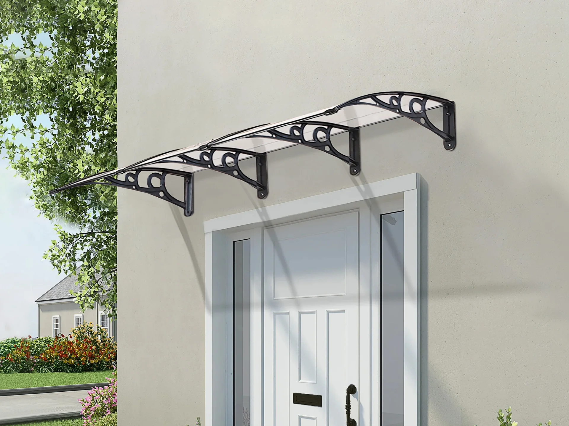 TOUGHOUT 3m x 1m Window Door Canopy Awning
