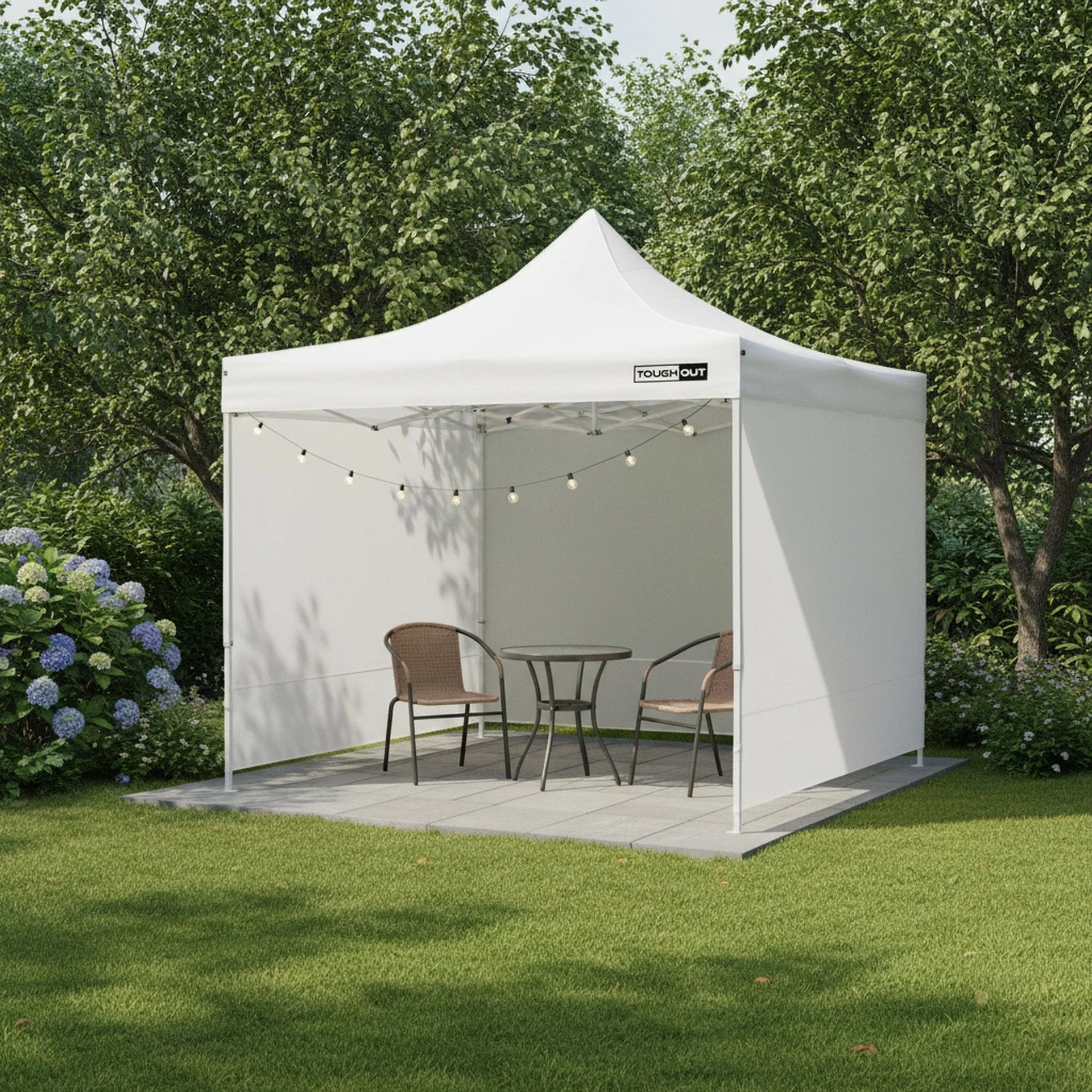 Toughout Breeze Gazebo 3 x 3m - White - Image 4