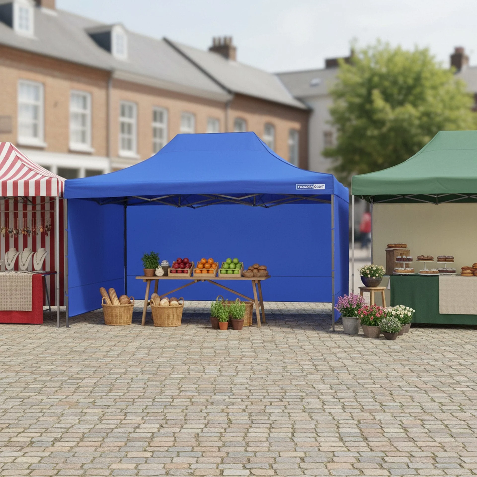 Toughout Breeze Gazebo 3 x 4.5m - Blue - Image 4