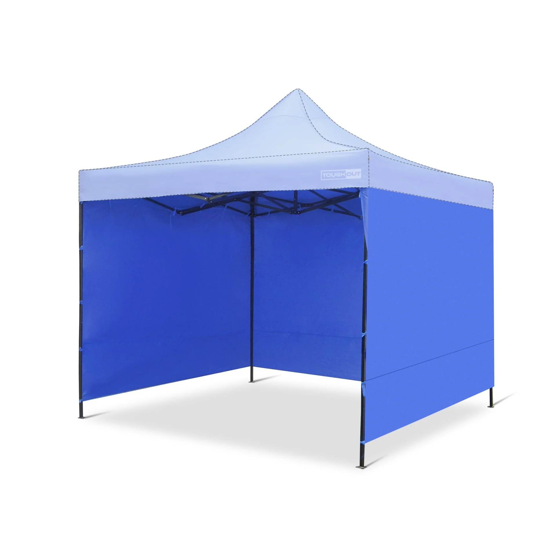 Toughout Breeze Gazebo Side Wall 3x3m - Blue - Image 2