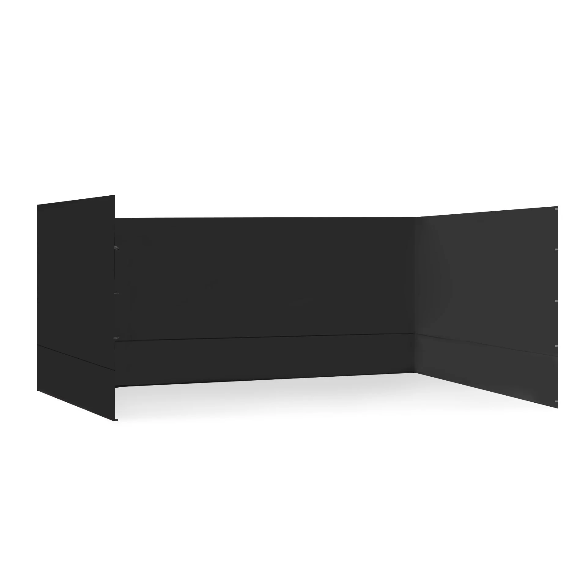 Toughout Breeze Gazebo Side Wall 3x4.5m - Black - Image 4