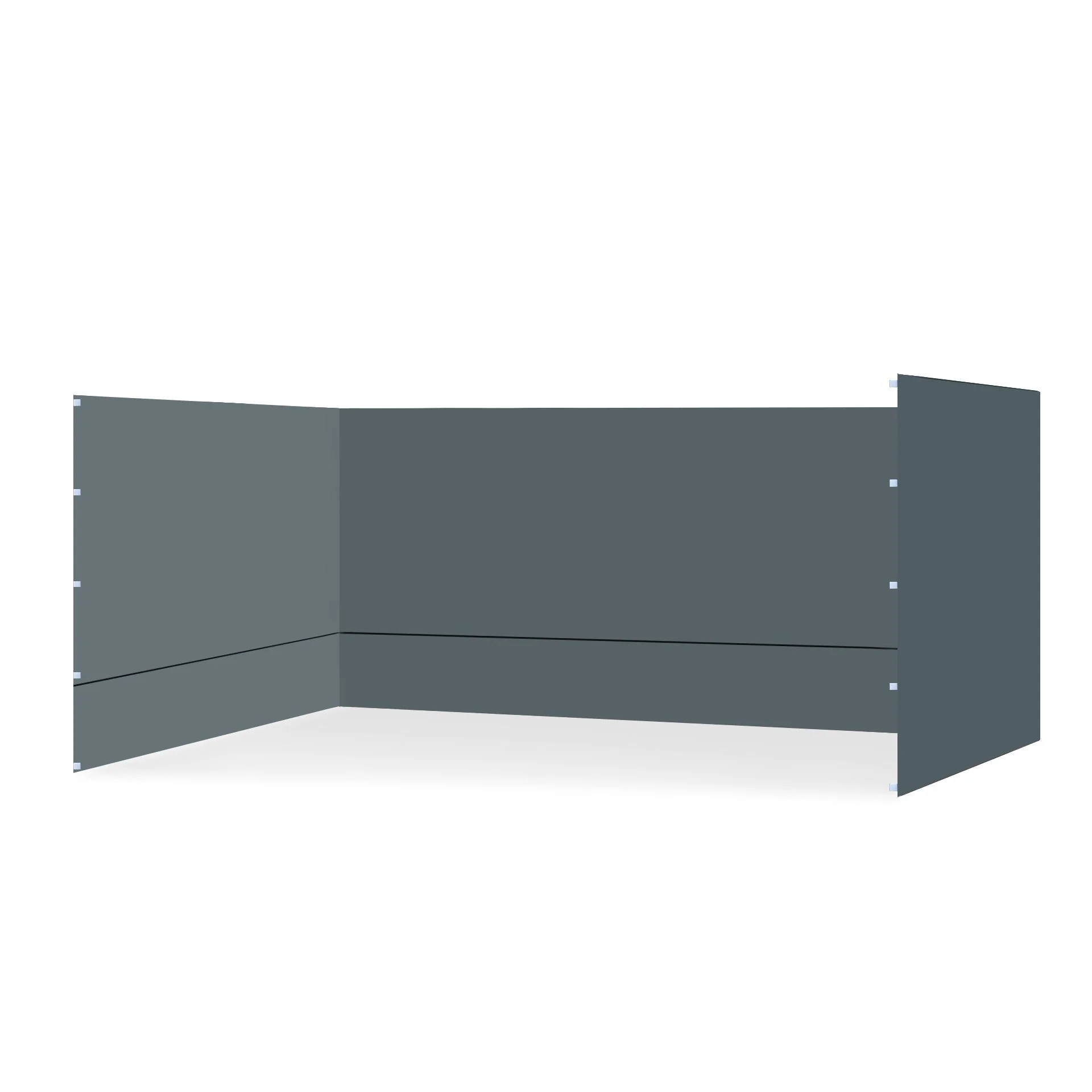Toughout Breeze Gazebo Side Wall 3x4.5m - Grey